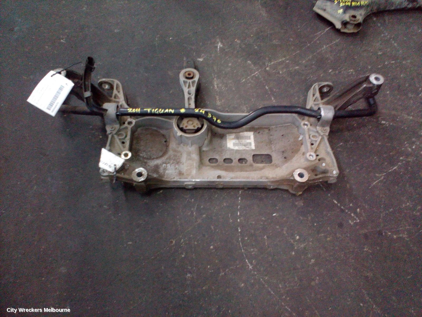 VOLKSWAGEN TIGUAN FRT XMEMBER/CRADLE, 5N, FRONT SUSPENSION CROSSMEMBER, 05/2008 - 06/2011 - Image 3