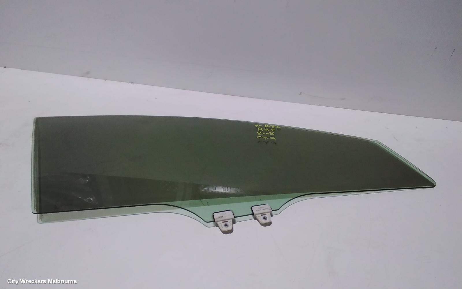 MAZDA CX9 RIGHT FRONT DOOR WINDOW, TB, 12/2007 - 12/2015 - Image 2
