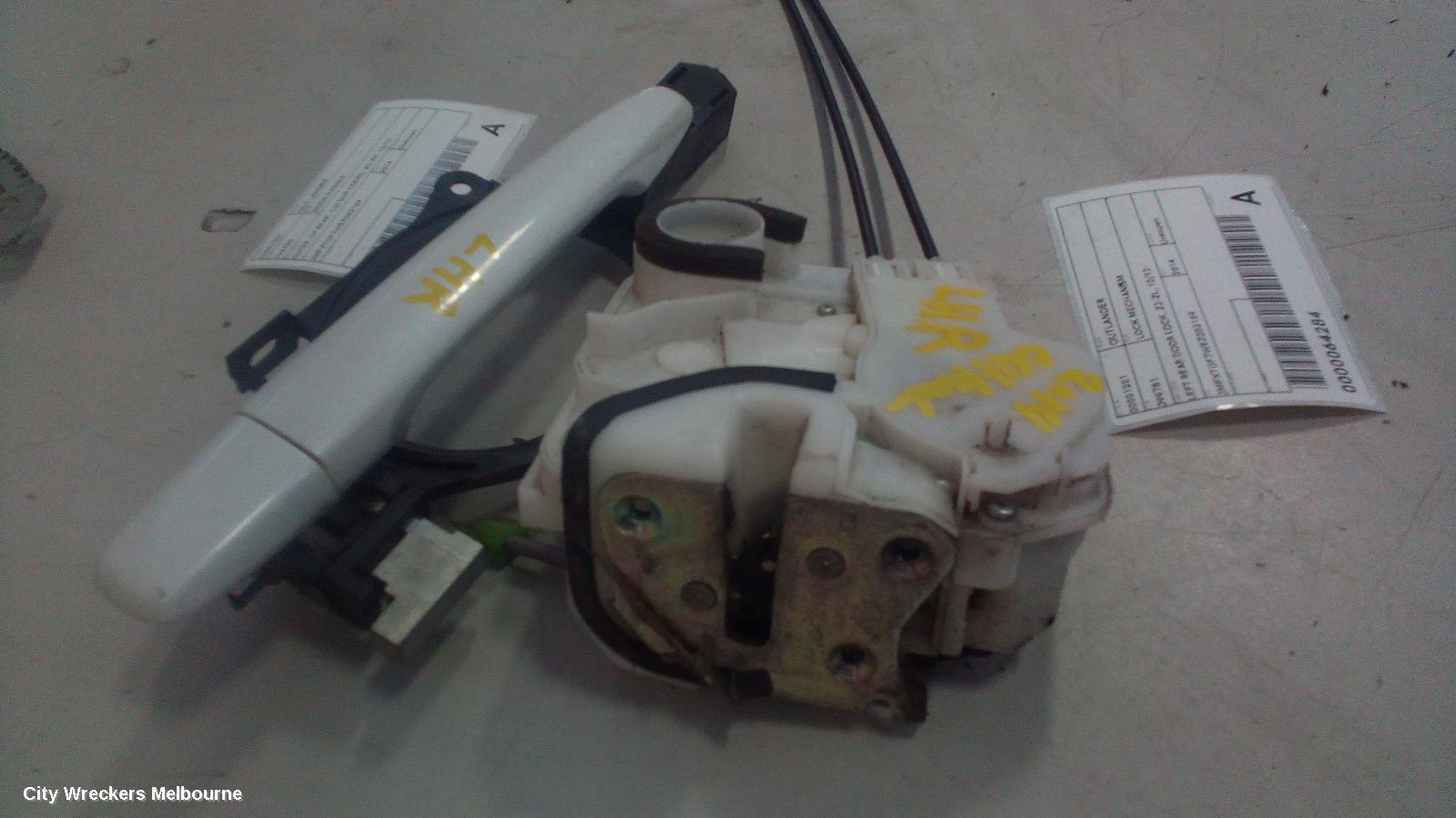 MITSUBISHI OUTLANDER DOOR/BOOT/GATE LOCK, LEFT REAR DOOR LOCK, ZJ-ZL, 10/2012 ONWARDS - Image 1