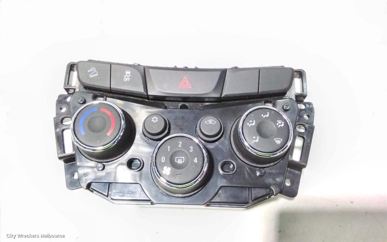 HOLDEN TRAX HEATER/AC CONTROLS, TJ SERIES, STANDARD TYPE, NON SEAT WARMER, 08/2013 - 12/2020 - Image 3