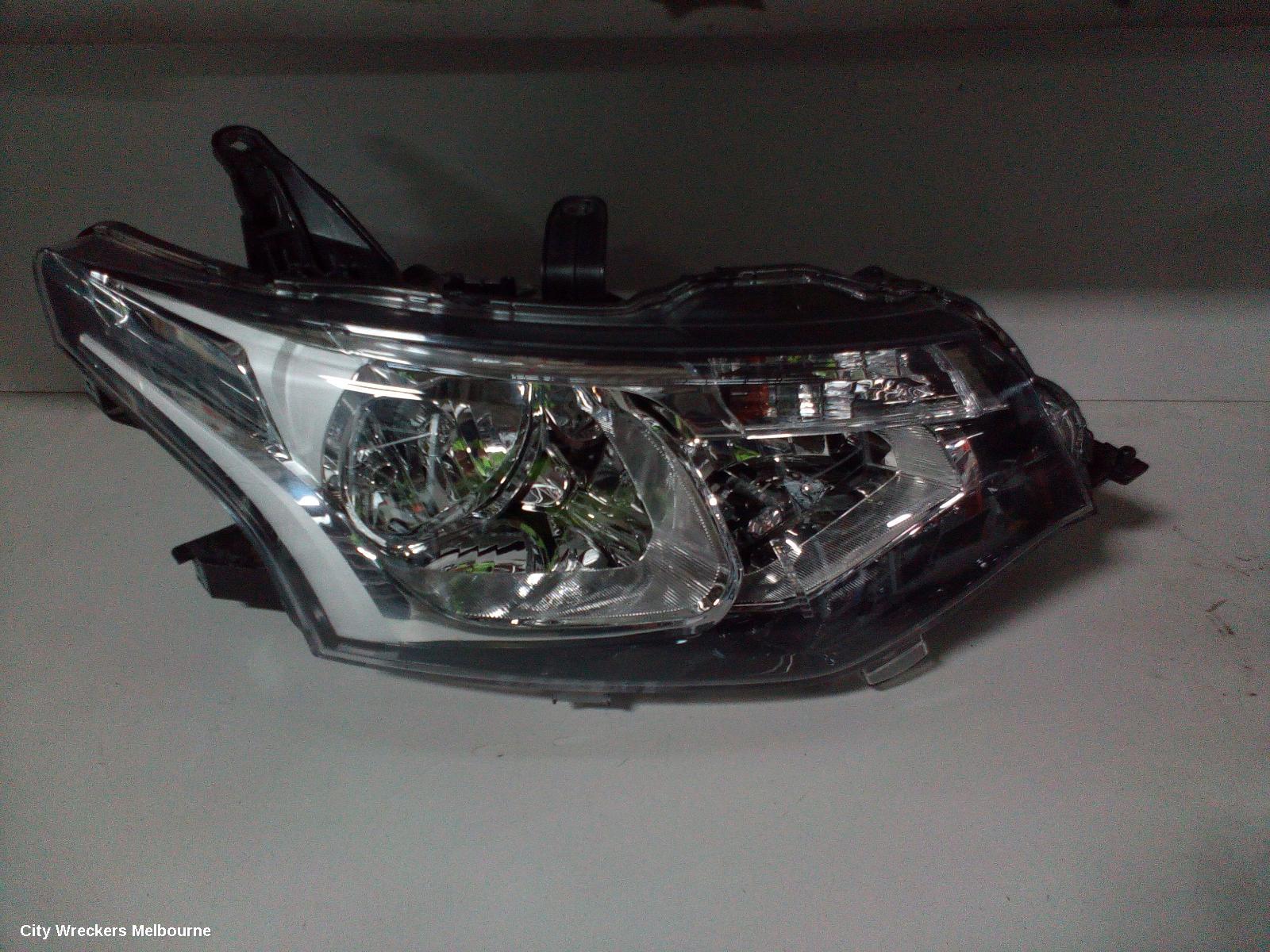 MITSUBISHI OUTLANDER RIGHT HEADLAMP, ZJ, HALOGEN, 10/2012 - 03/2015 - Image 1