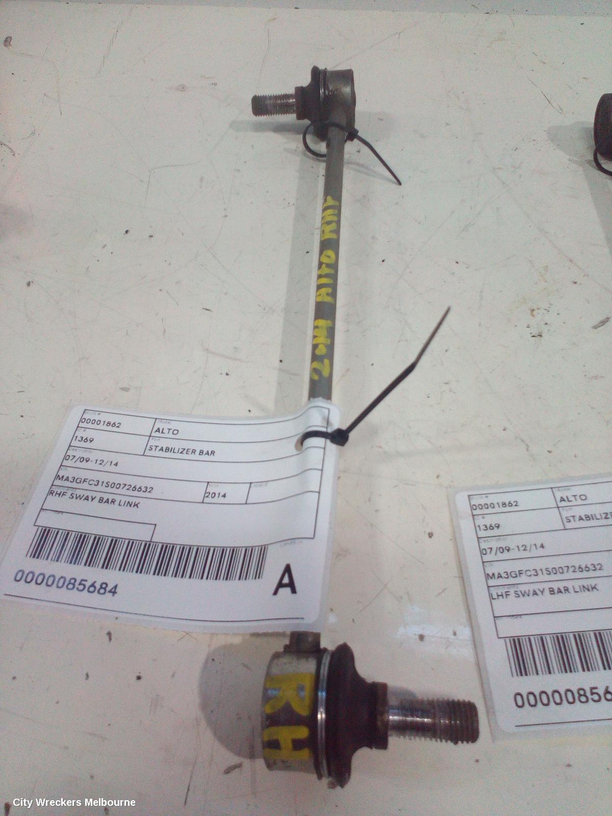 SUZUKI ALTO STABILISER BAR, 07/2009 - 12/2014 - Image 1