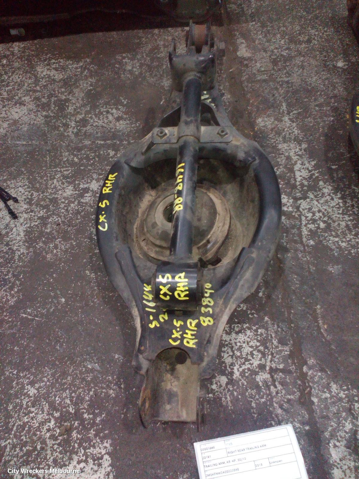 MAZDA CX5 RIGHT REAR TRAILING ARM, LOWER CONTROL ARM-REAR, KE-KF, 02/2012 ONWARDS - Image 3