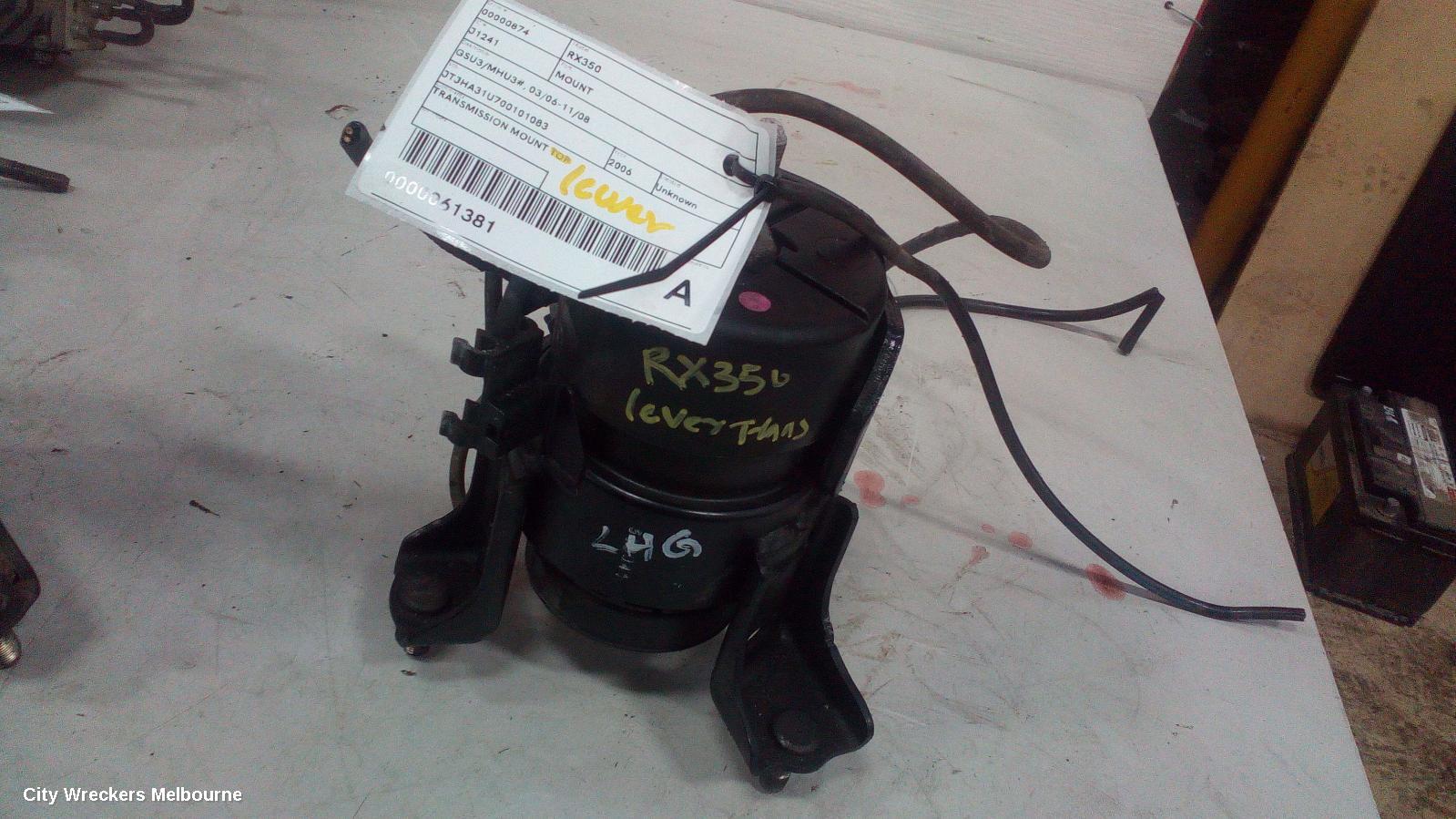 LEXUS RX SERIES MOUNT, GSU3/MHU3#, 03/2006 - 11/2008 - Image 1