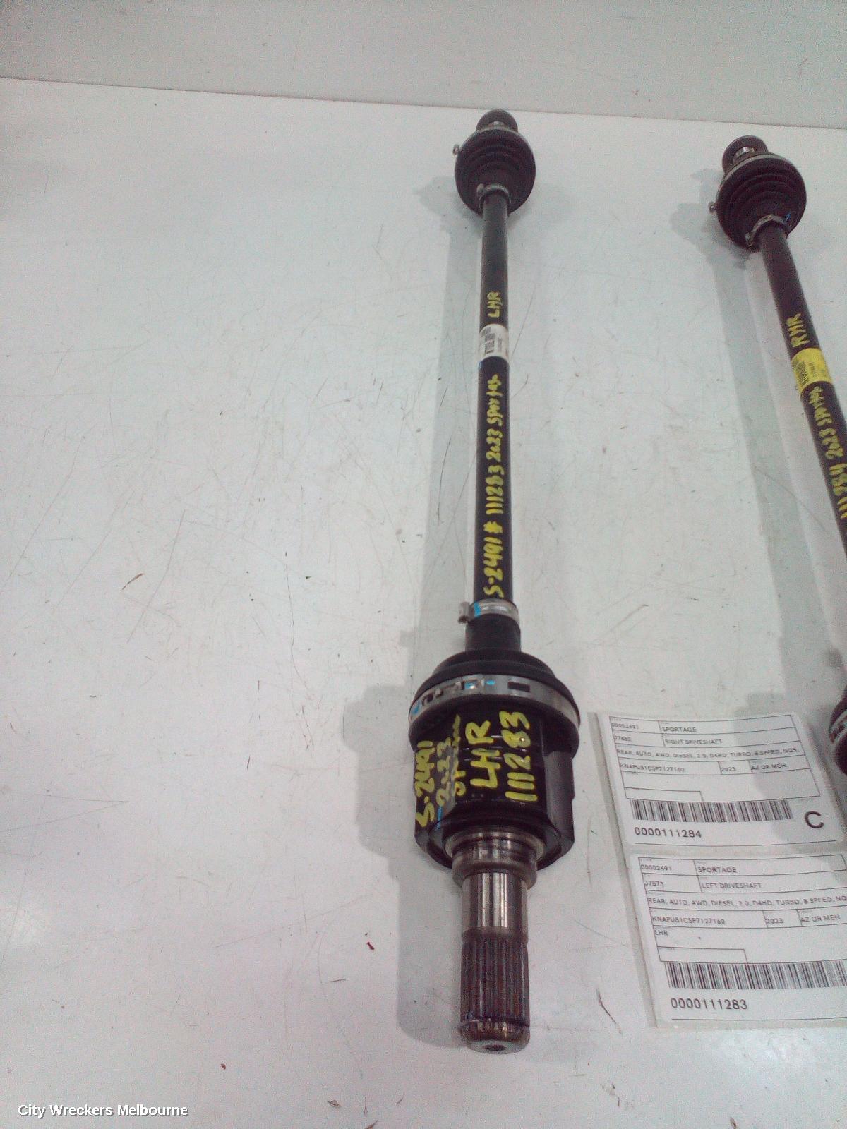 KIA SPORTAGE LEFT DRIVESHAFT, REAR, AUTO, AWD, DIESEL, 2.0, D4HD, TURBO, 8 SPEED, NQ5, 09/2021 ONWARDS - Image 1