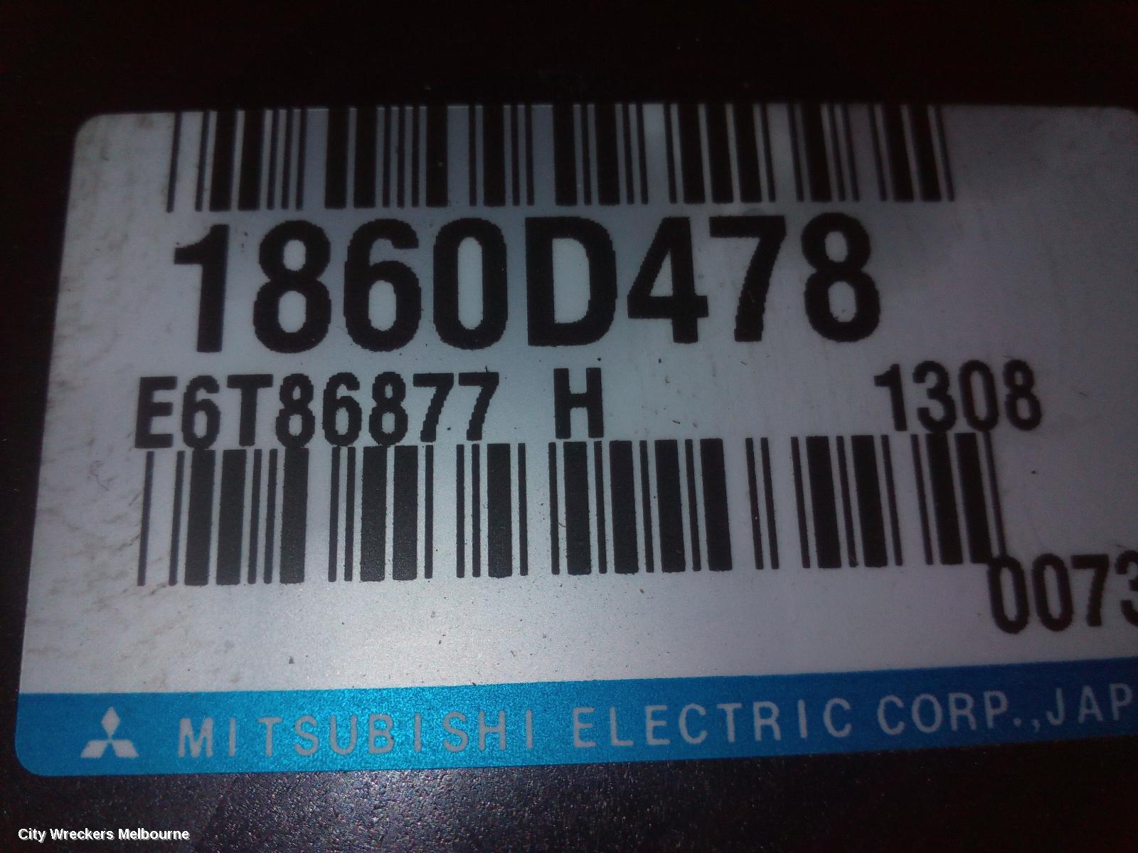 MITSUBISHI ASX ECU, ENGINE ECU, PETROL, AUTO T/M, ECU ONLY, XB-XD, 07/2012 ONWARDS - Image 2