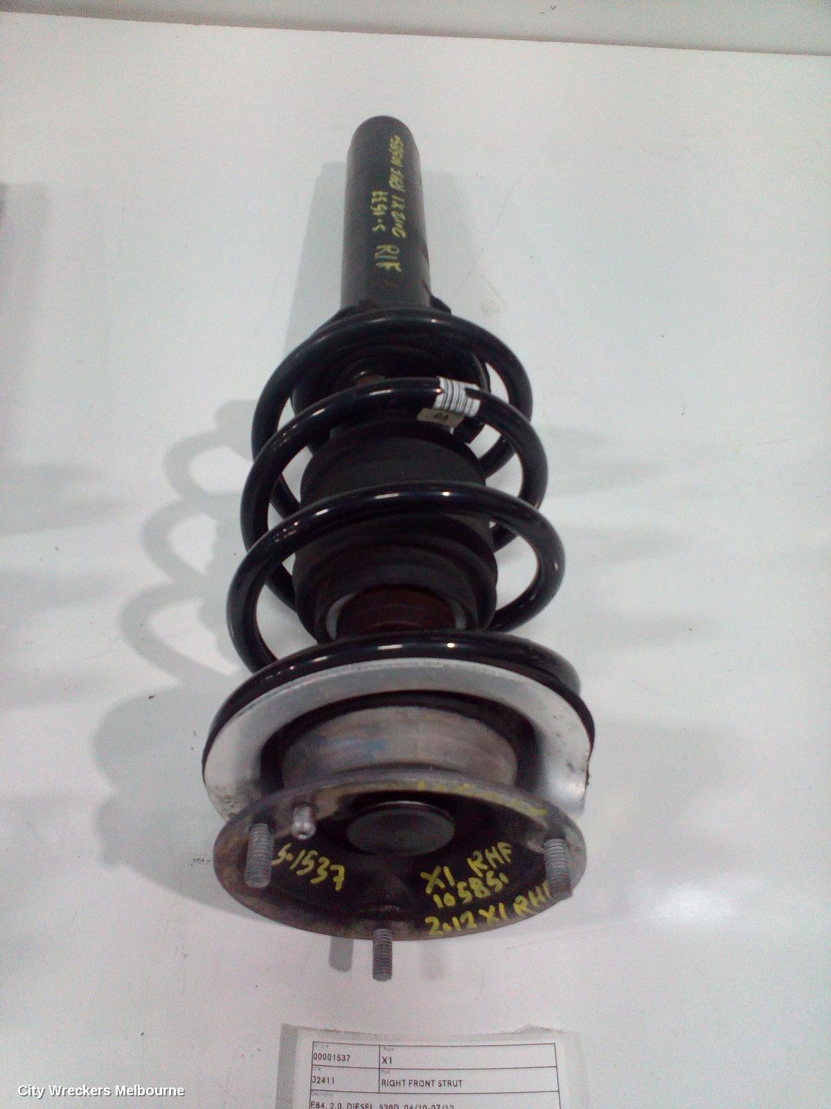 BMW X1 RIGHT FRONT STRUT, E84, 2.0, DIESEL, S18D, 08/2012 - 07/2015 - Image 3