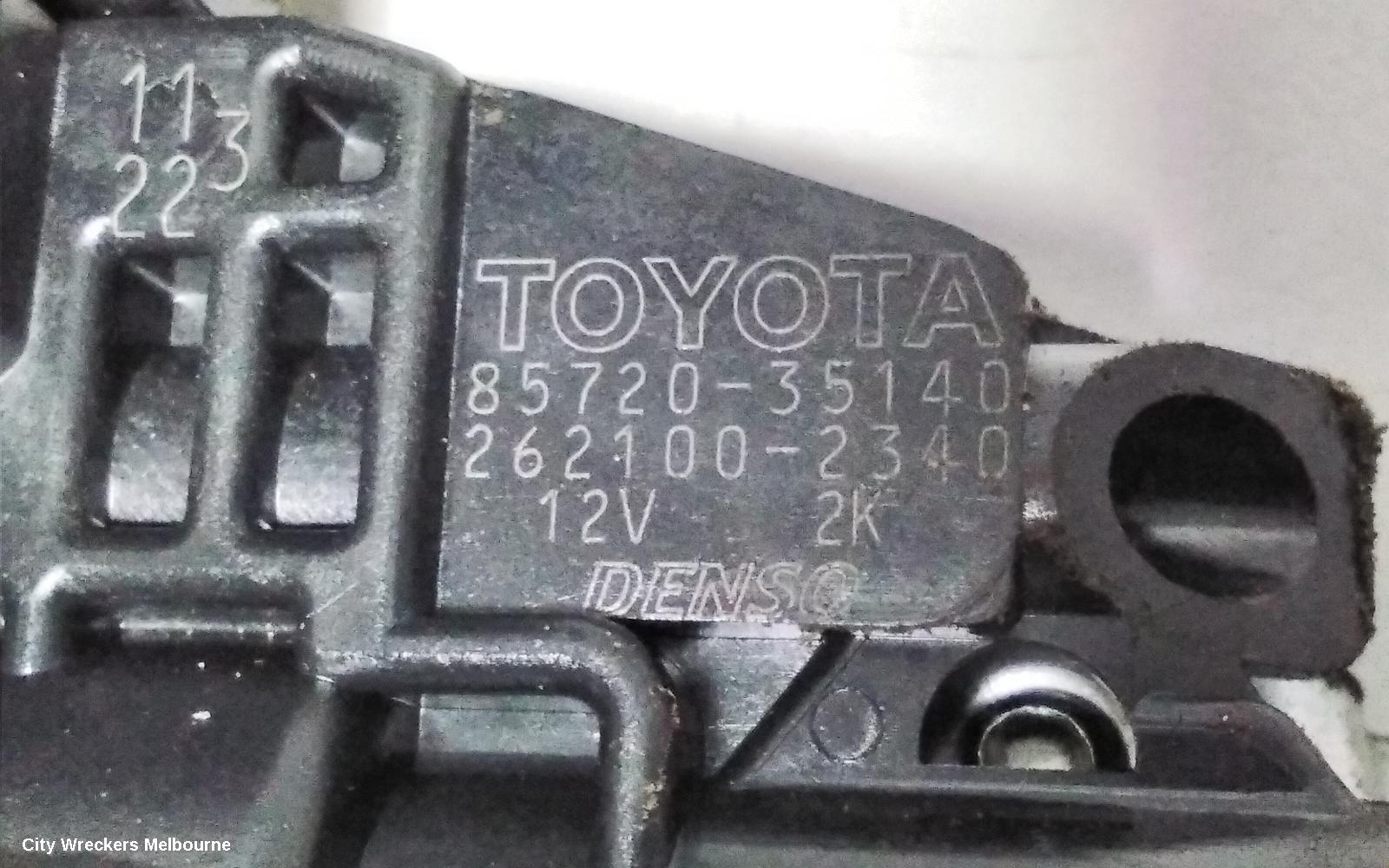 TOYOTA HIACE LEFT FRONT WINDOW REG/MOTOR, DOOR REG AND MOTOR ASSY, TRH/KDH, 03/2005 - 04/2019 - Image 3