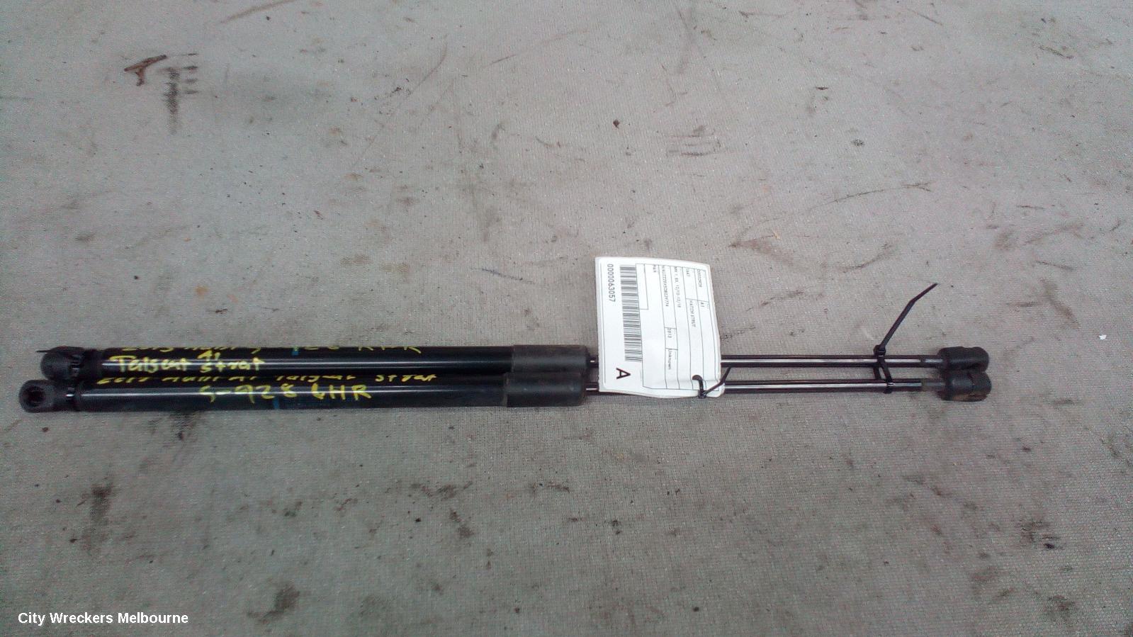 AUDI A1 HATCH STRUT, MK 1, 8X, 12/2010 - 12/2018 - Image 1
