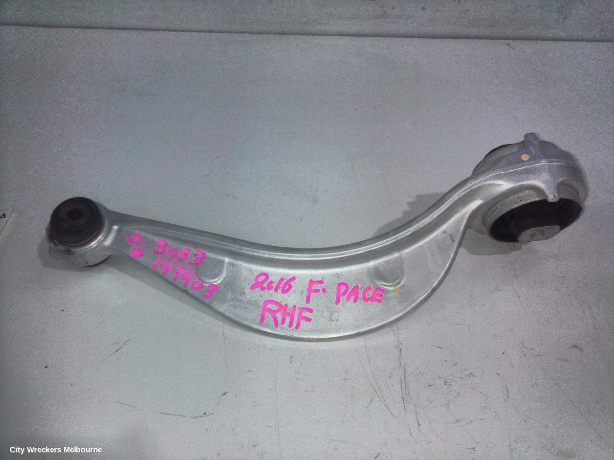 JAGUAR F PACE RIGHT FRONT LOWER CONTROL ARM, X761, REAR, 02/2016 ONWARDS - Image 2