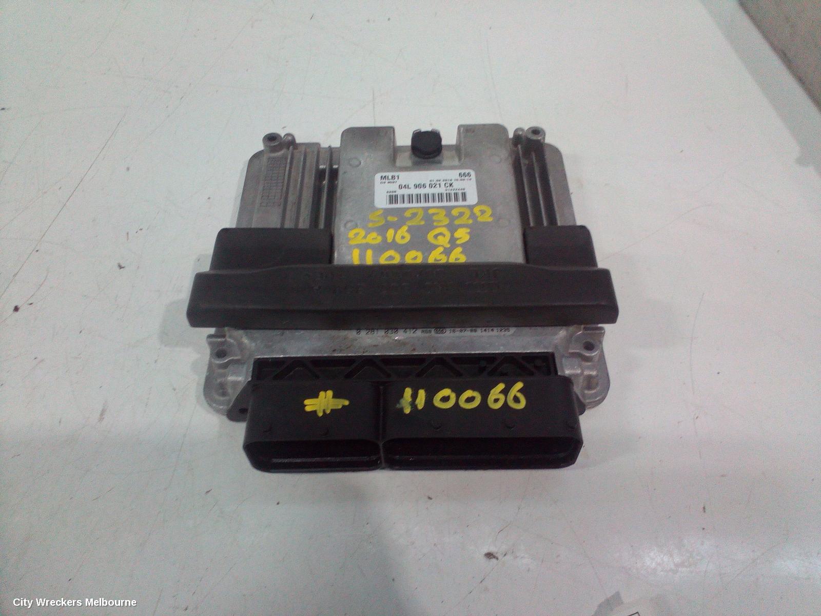 AUDI Q5 ECU, ENGINE ECU, 2.0, DIESEL, CNHA CODE, ECU ONLY, 8R, 11/2012 - 01/2017 - Image 1