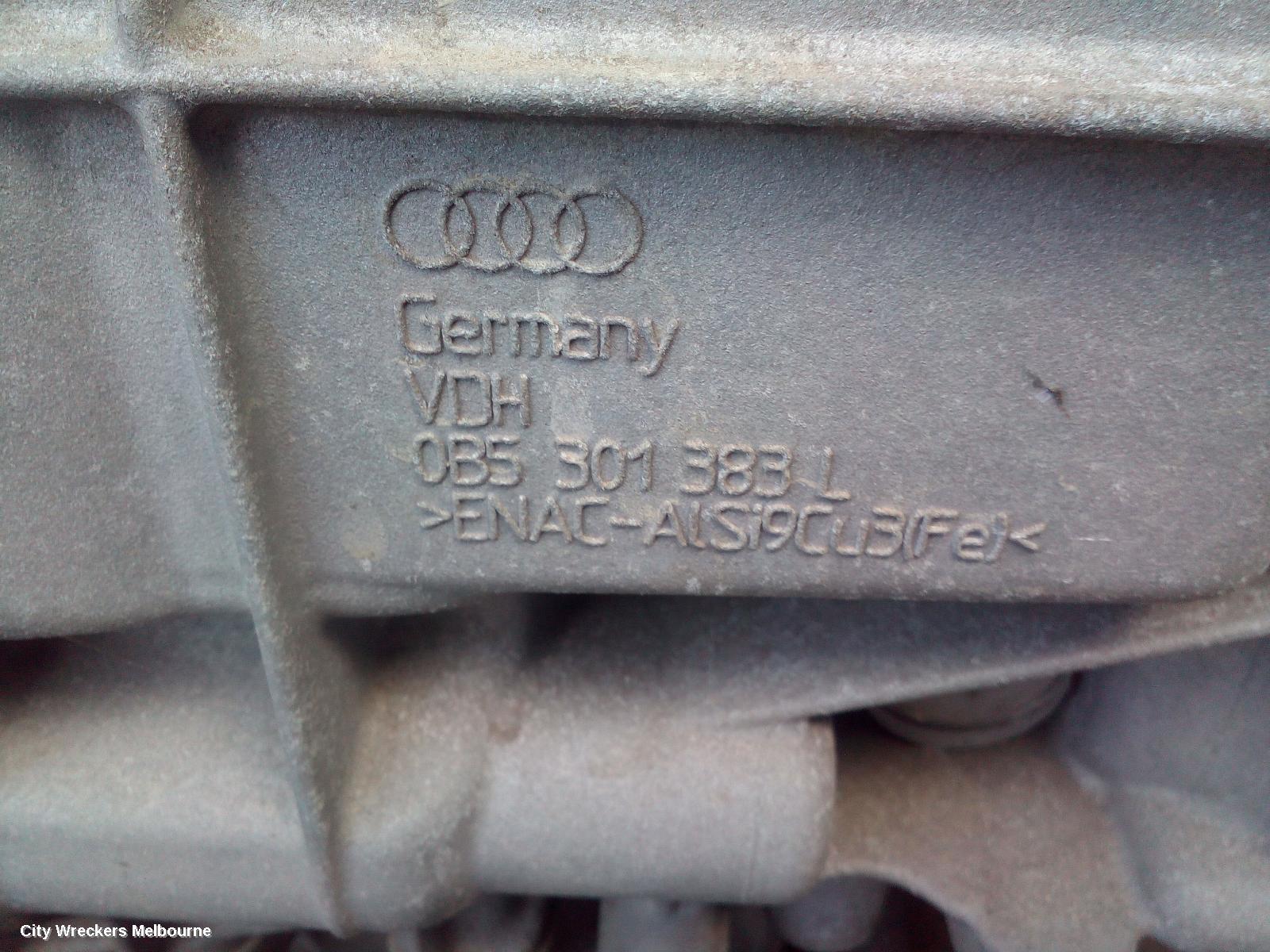 AUDI A4 TRANS/GEARBOX, AUTO, AWD, PETROL, 2.0, TURBO, B8 8K, PJW CODE, 07/2012 - 01/2016 - Image 3