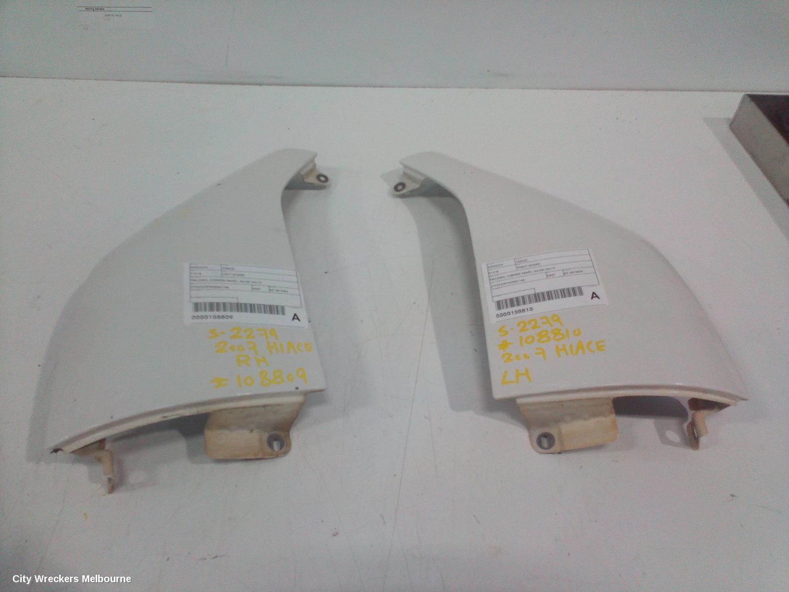 TOYOTA HIACE RIGHT GUARD, TRH/KDH, CORNER PANEL, 03/2005 - 04/2019 - Image 3