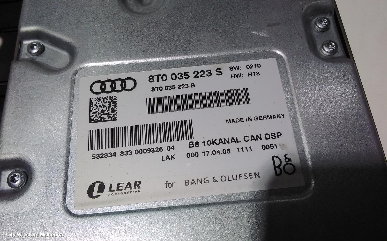 AUDI A4 RADIO/CD/DVD/SAT/TV, STEREO AMPLIFIER, B8 8K, 02/2008 - 09/2015 - Image 2