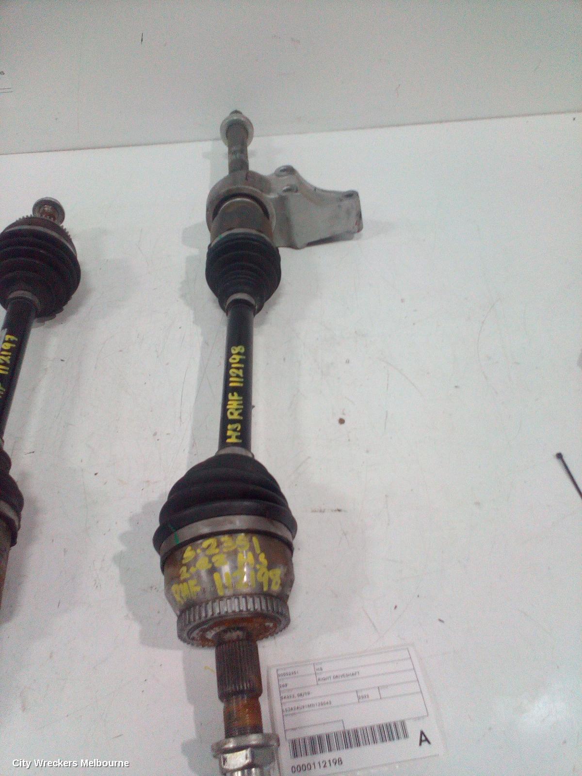 MG HS RIGHT DRIVESHAFT, SAS23, FRONT, 08/2019 ONWARDS - Image 2