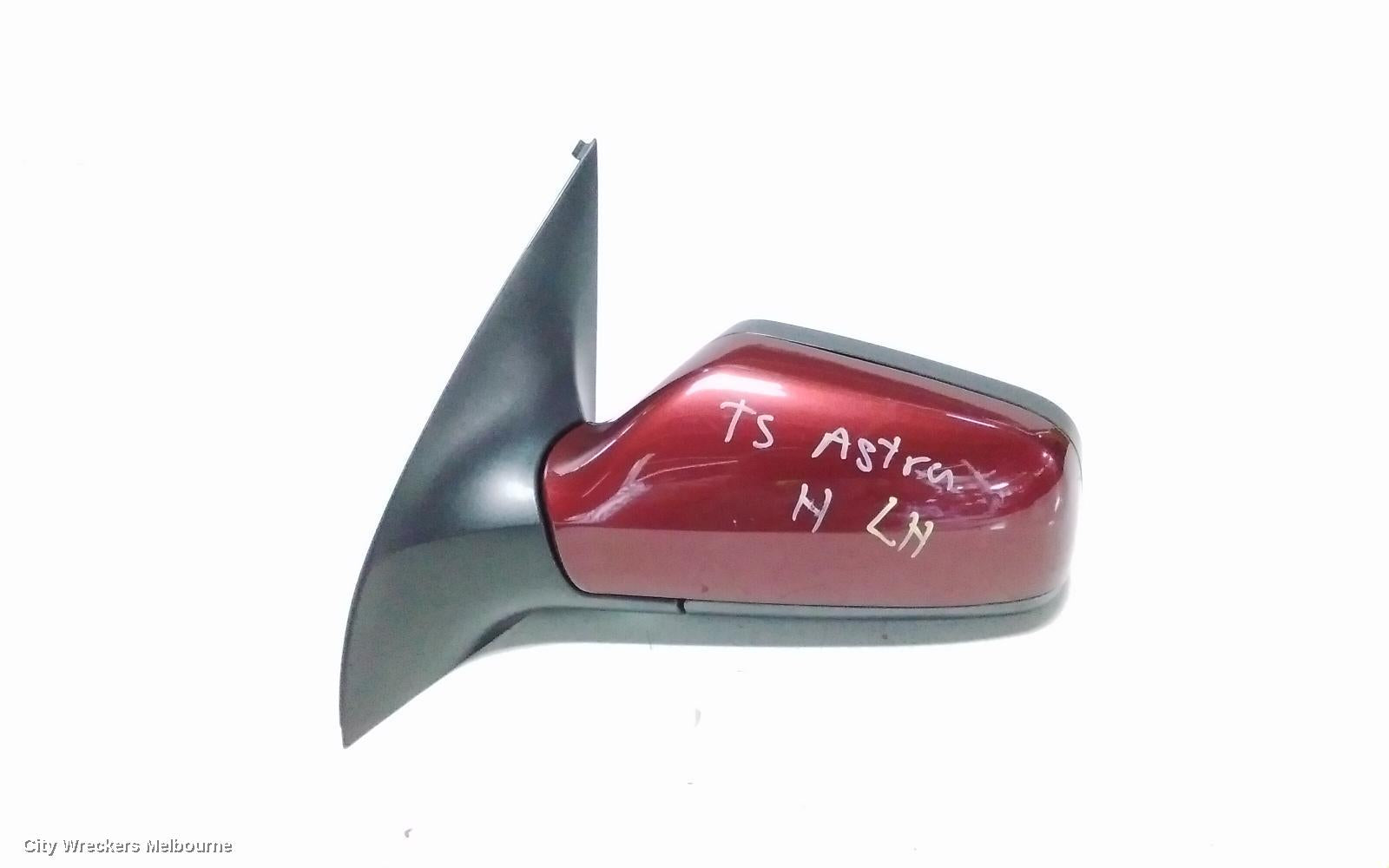 HOLDEN ASTRA LEFT DOOR MIRROR, TS, POWER, HATCH/SEDAN, PAINTED TYPE (SMOOTH FINISH), 09/1998 - 10/2006 - Image 1