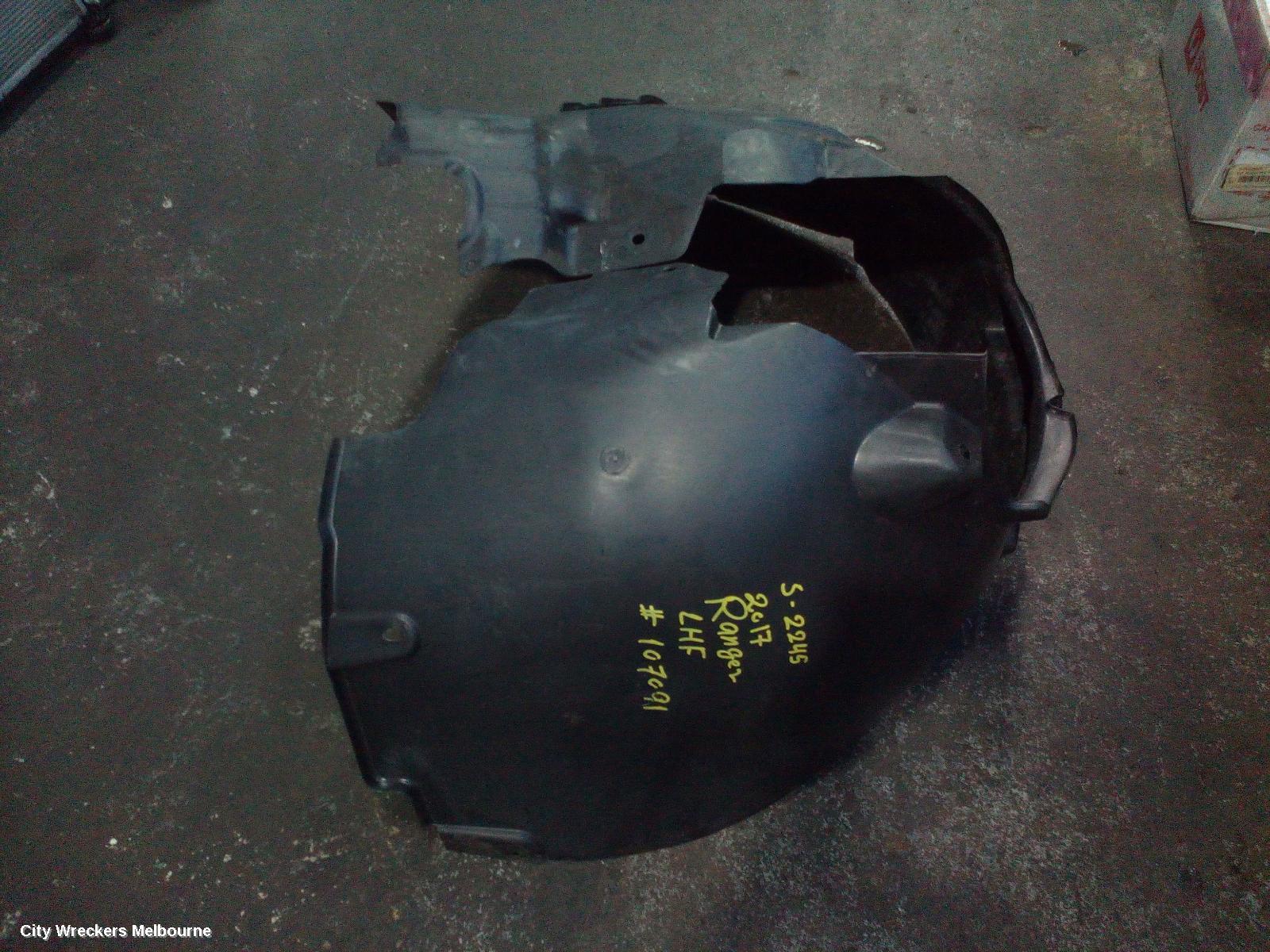 FORD RANGER LEFT GUARD LINER, PX SERIES 2-3, 06/2015 - 04/2022 - Image 3