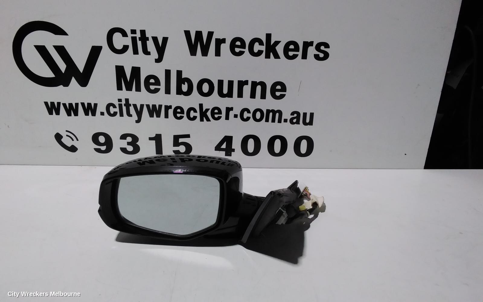HONDA ACCORD LEFT DOOR MIRROR, 9TH GEN, V6L, W/ TILT DOWN FUNCTION & HYDROPHILIC TYPE, 05/2013 - 01/2016 - Image 1