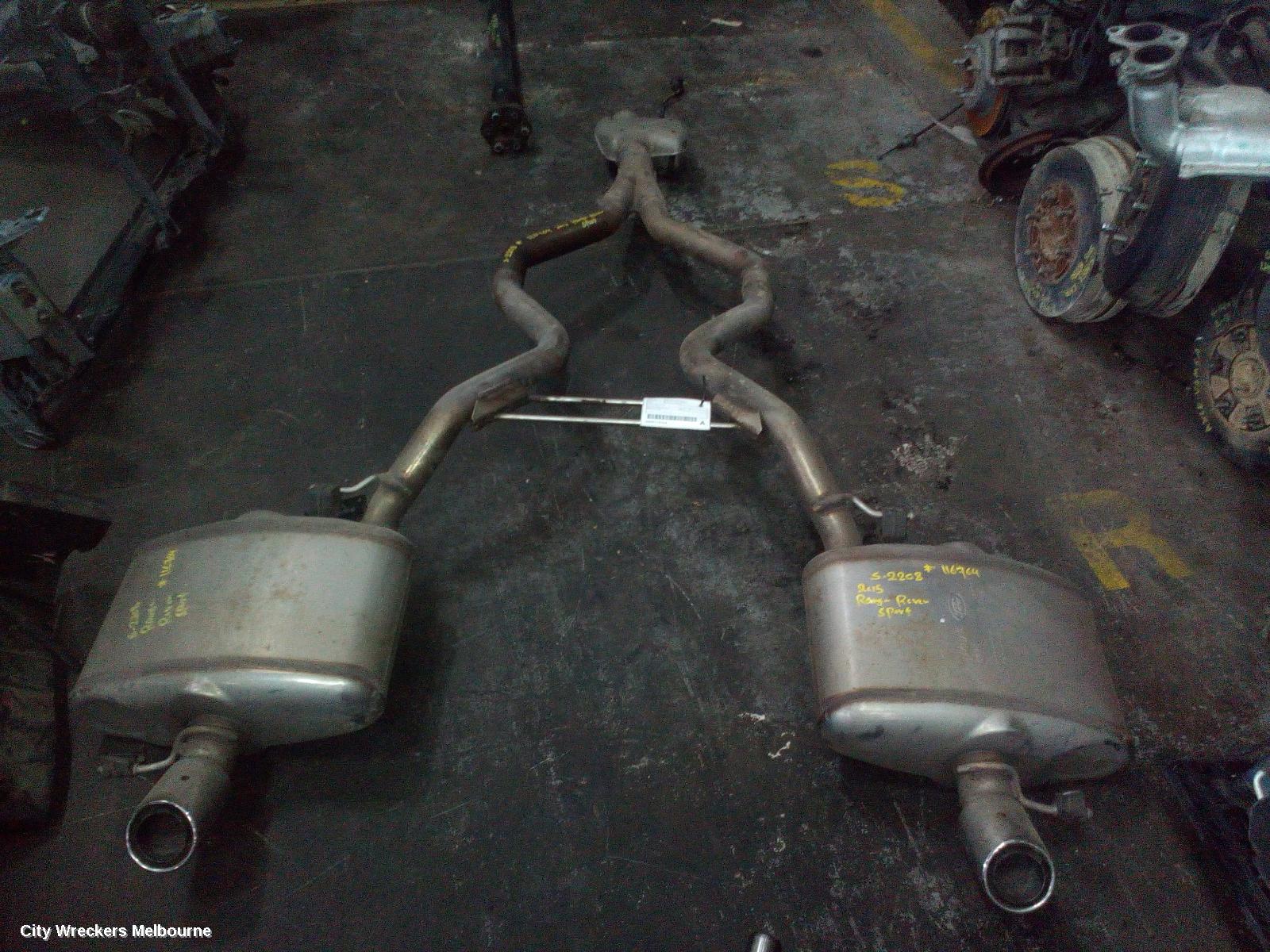 LAND ROVER RANGEROVER SPORT EXHAUST SYSTEM, L494, 12/2013 - 04/2022 - Image 2