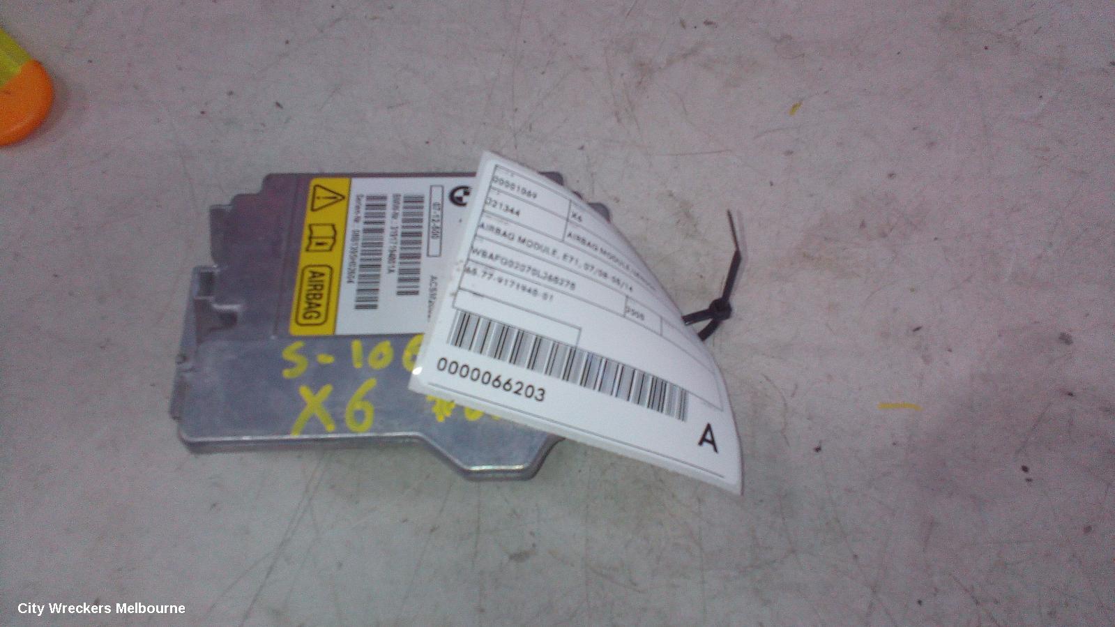 BMW X6 AIRBAG MODULE/SENSOR, AIRBAG MODULE, E71, 07/2008 - 05/2014 - Image 3