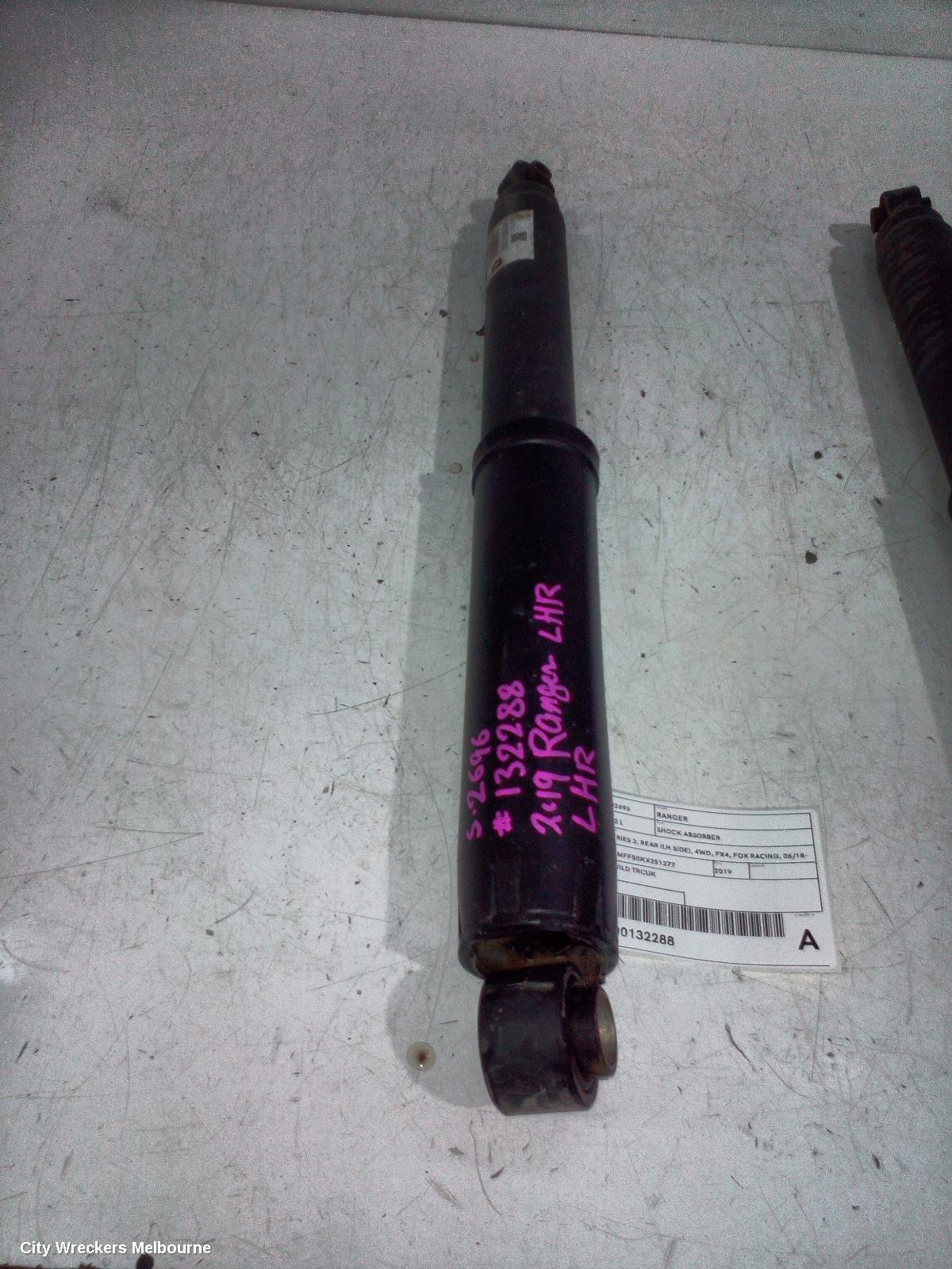 FORD RANGER SHOCK ABSORBER, PX SERIES 1-3, REAR (PAIR), 4WD, 06/2011 - 04/2022 - Image 2
