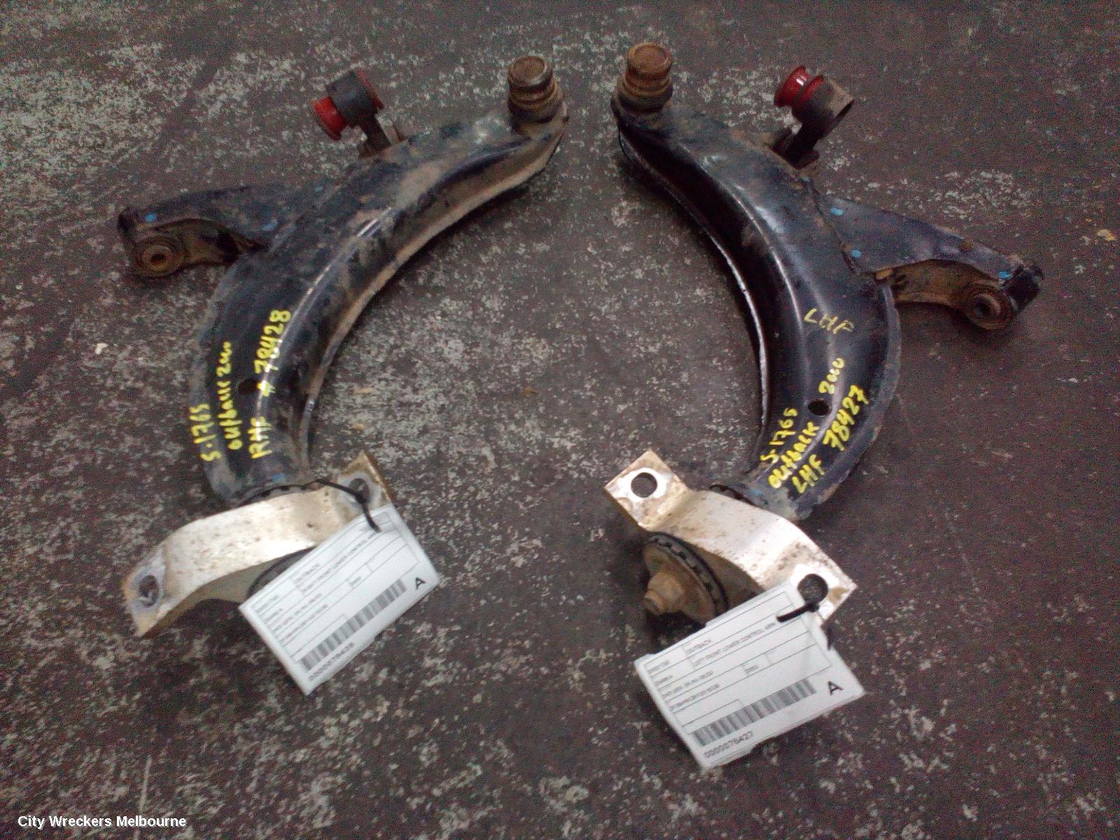 SUBARU OUTBACK RIGHT FRONT LOWER CONTROL ARM, 2ND GEN, 09/1996 - 08/2003 - Image 2