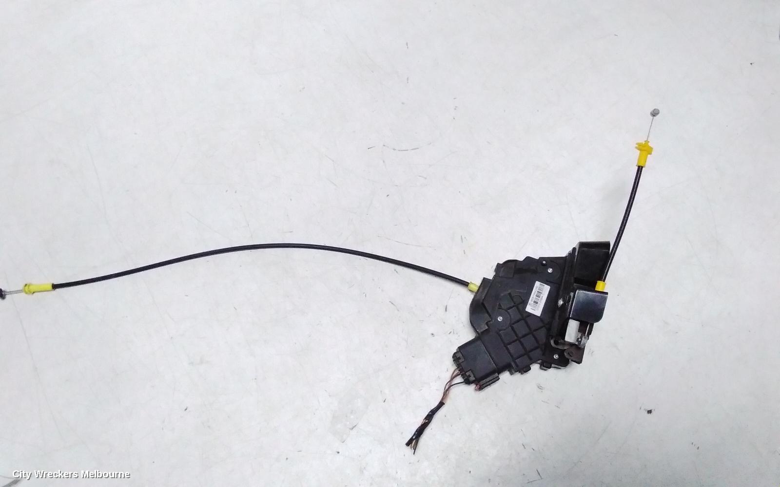 FORD FALCON DOOR/BOOT/GATE LOCK, AU-BA MKII, LEFT REAR DOOR LOCK, WHITE PLUG TYPE, 09/1998 - 09/2005 - Image 1