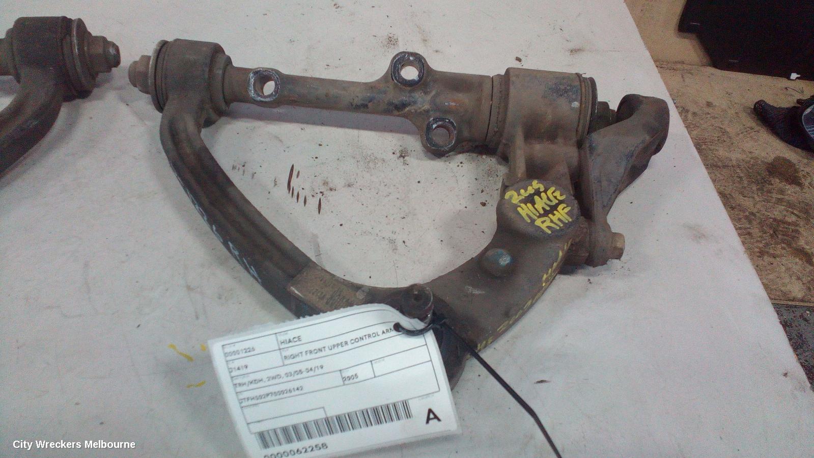 TOYOTA HIACE RIGHT FRONT UPPER CONTROL ARM, TRH/KDH, 2WD, 03/2005 - 04/2019 - Image 1
