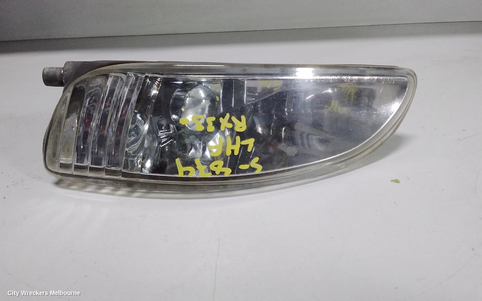 LEXUS RX SERIES LEFT INDICATOR/FOG/SIDE, BUMPER FOGLAMP, MCU3/GSU3/MHU3#, 04/2003 - 11/2008 - Image 1