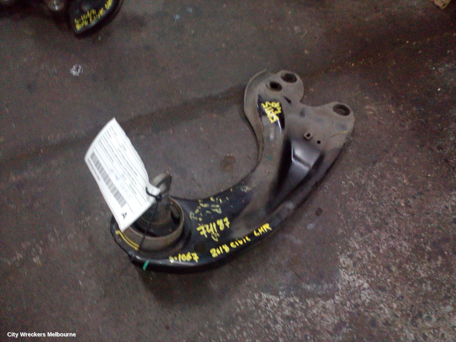 HONDA CIVIC LEFT REAR TRAILING ARM, LOWER CONTROL ARM-REAR, 10TH GEN, 05/2016 ONWARDS - Image 1
