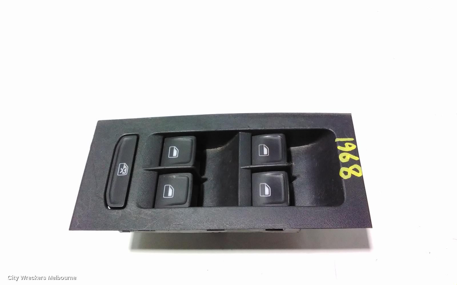 SKODA OCTAVIA PWR DR WIND SWITCH, RH FRONT (MASTER SWITCH), NE, LIFTBACK SEDAN/WAGON, 11/2013 - 02/2017 - Image 1