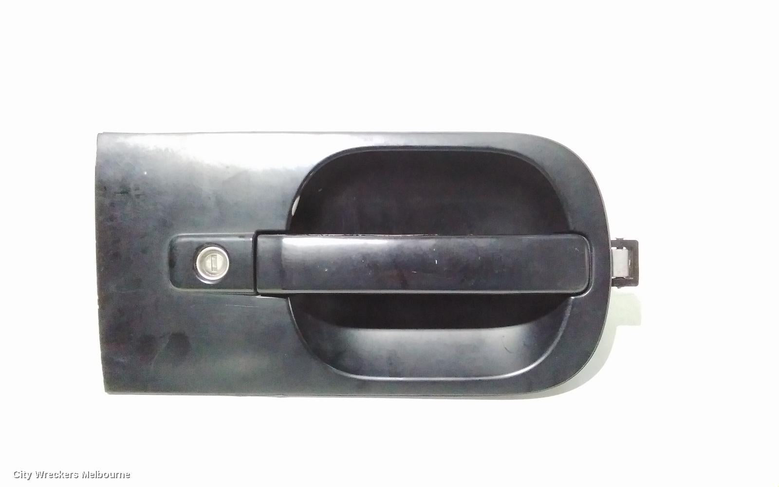 HYUNDAI ILOAD/IMAX DOOR HANDLE, OUTER, RH FRONT, BLACK, TQ, 11/2007 - 03/2021 - Image 1