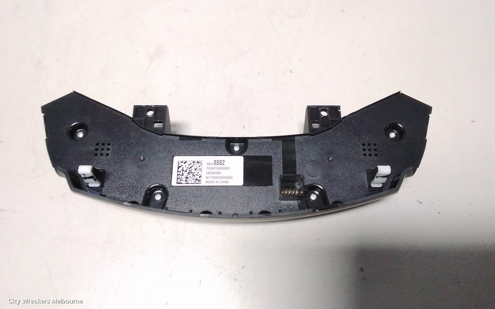 HOLDEN ASTRA HEATER/AC CONTROLS, NON CLIMATE CONTROL, BL, SEDAN 05/2017 - 12/2020 - Image 3
