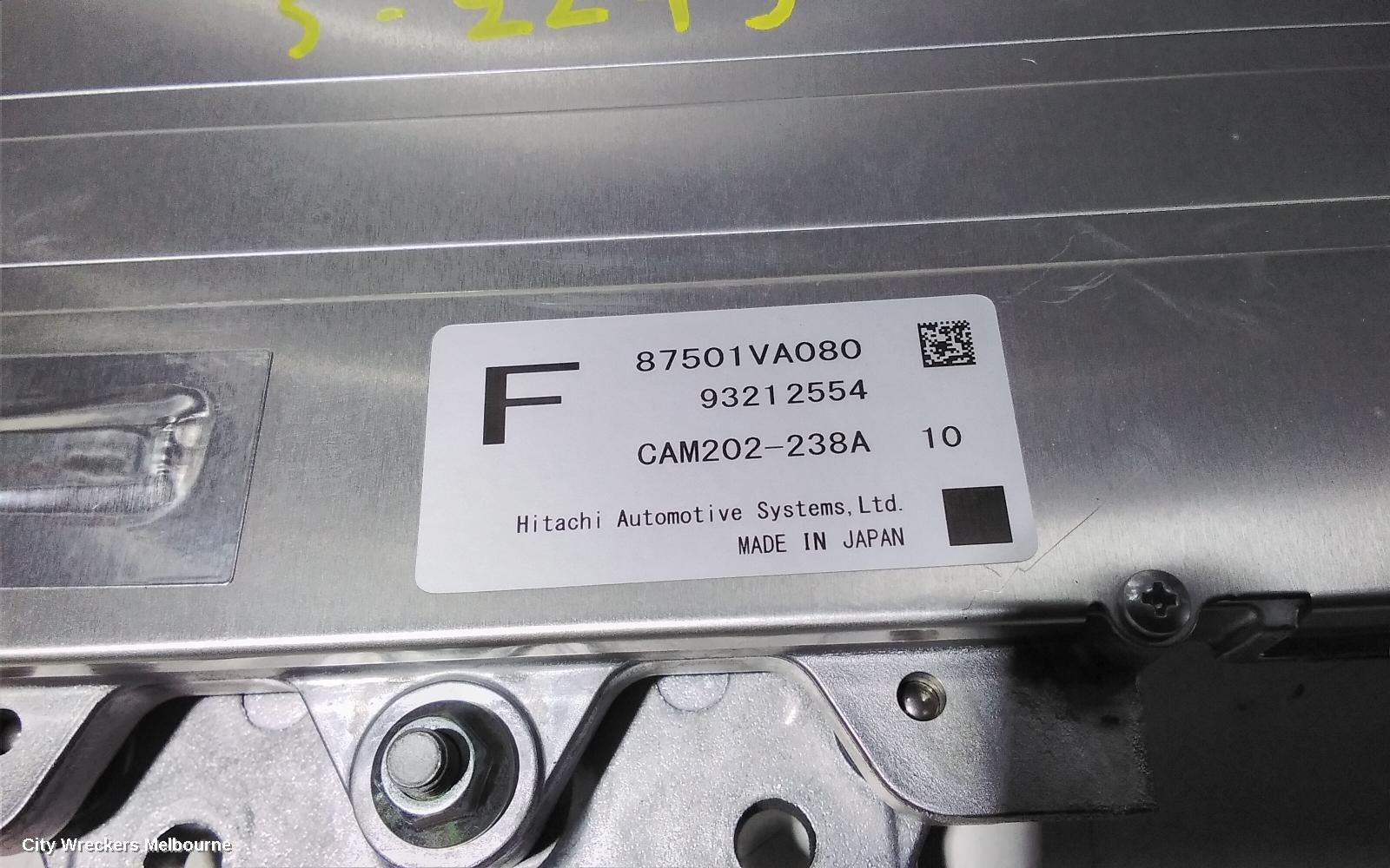 SUBARU WRX REVERSE CAMERA, V1, FRONT VIEW CAMERA, 03/2014 - 10/2021 - Image 3
