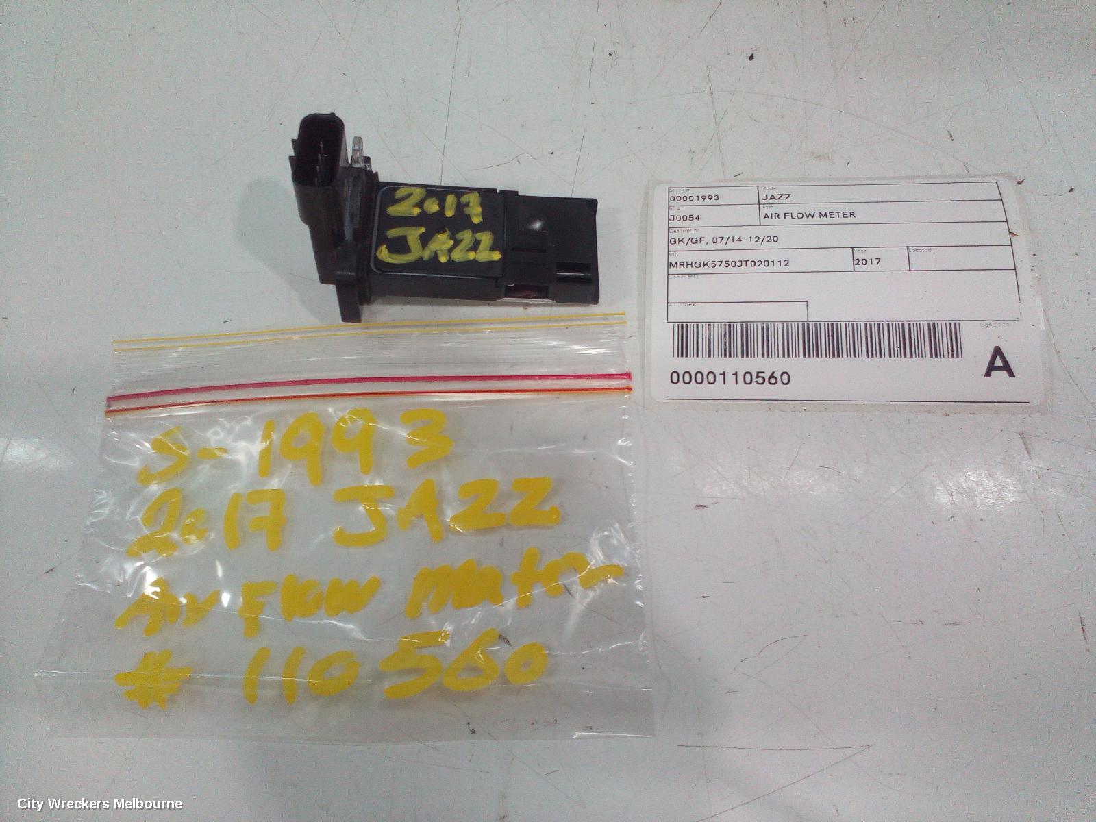 HONDA JAZZ AIR FLOW METER, GK/GF, 07/2014 - 12/2020 - Image 2