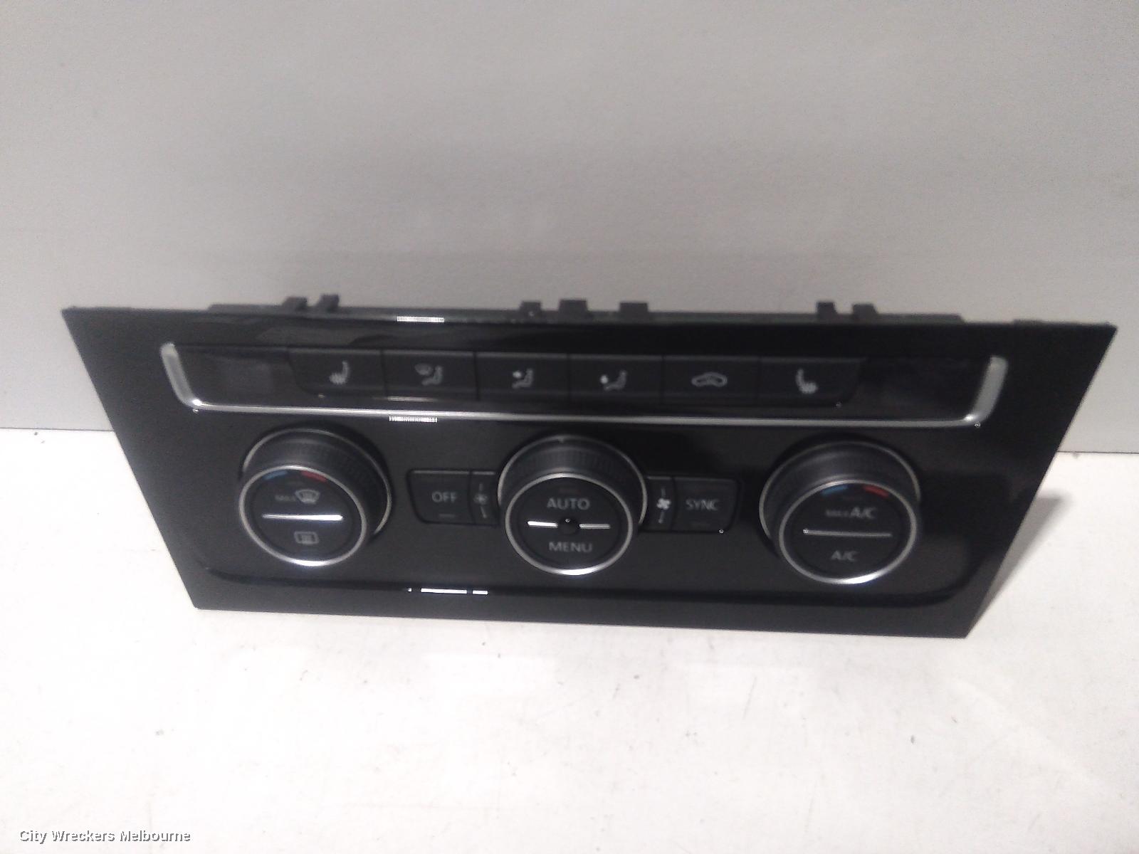 VOLKSWAGEN GOLF HEATER/AC CONTROLS, GEN 7, CLIMATE CONTROL TYPE, W/ SEAT WARMER, 03/2013 - 08/2020 - Image 2