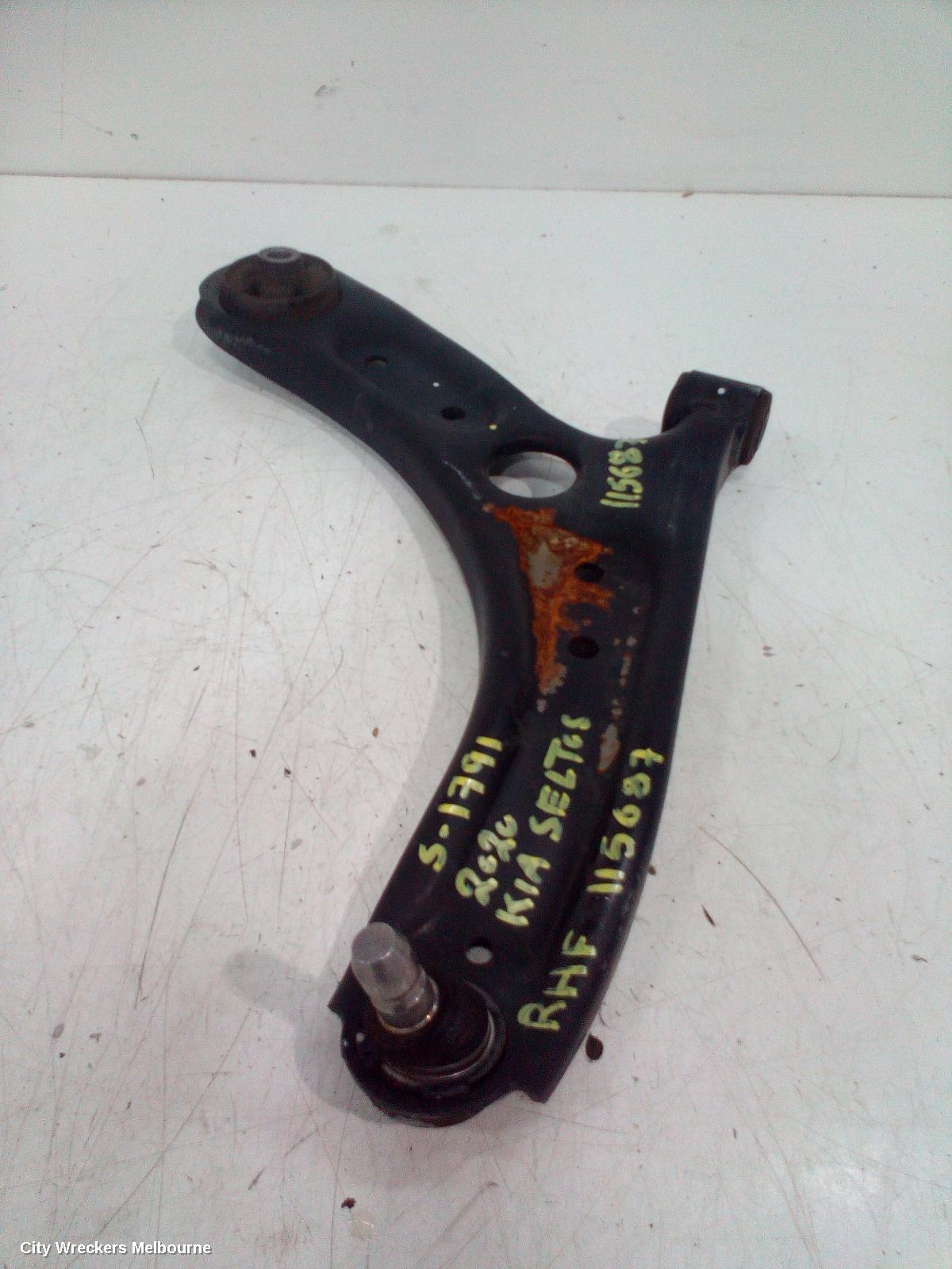 KIA SELTOS RIGHT FRONT LOWER CONTROL ARM, SP2, 07/2019 ONWARDS - Image 3