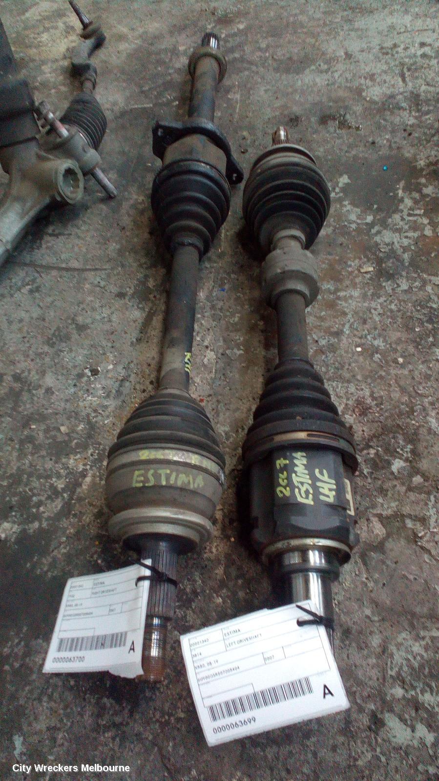 TOYOTA ESTIMA RIGHT DRIVESHAFT, XR50, 05-19 - Image 2