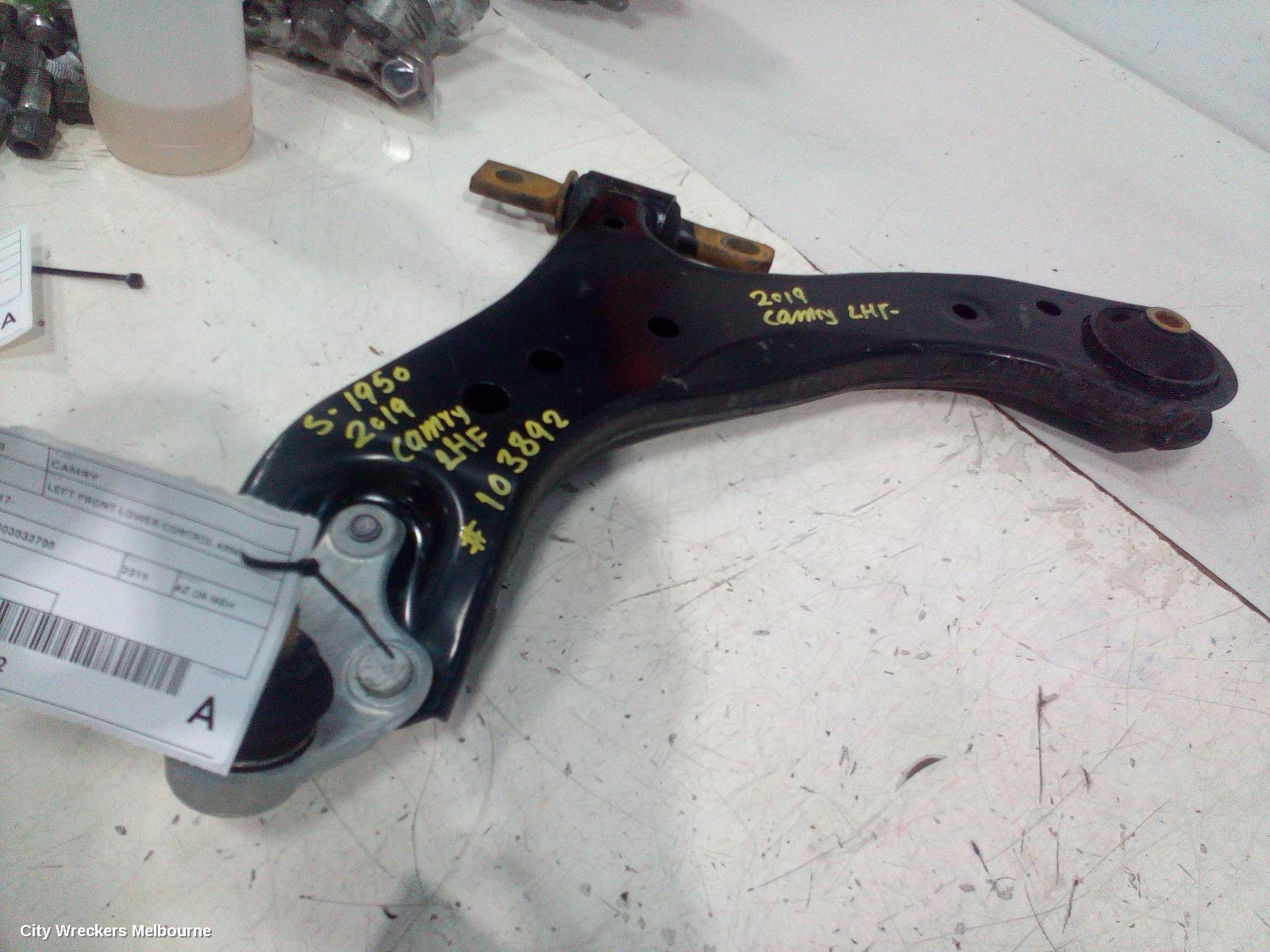 TOYOTA CAMRY LEFT FRONT LOWER CONTROL ARM, XV70, 09/2017 - 05/2024 - Image 2