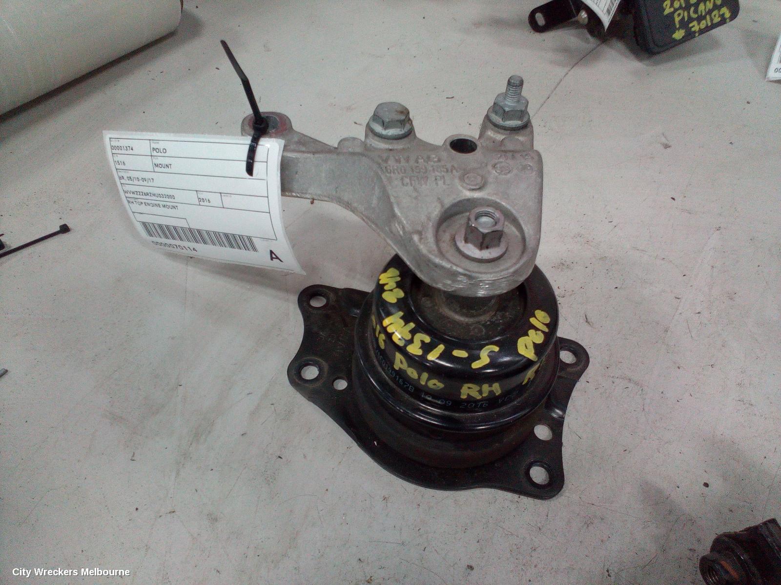VOLKSWAGEN POLO MOUNT, 6R, 05/2010 - 09/2017 - Image 3