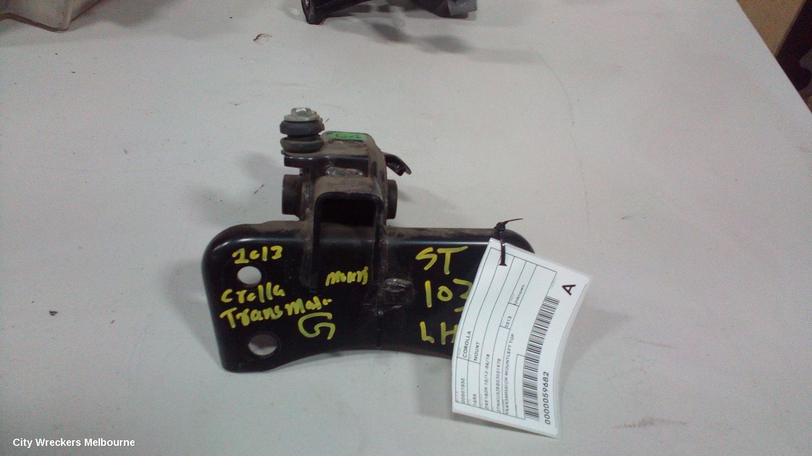 TOYOTA COROLLA MOUNT, ZRE182R 10/2012 - 06/2018 - Image 1
