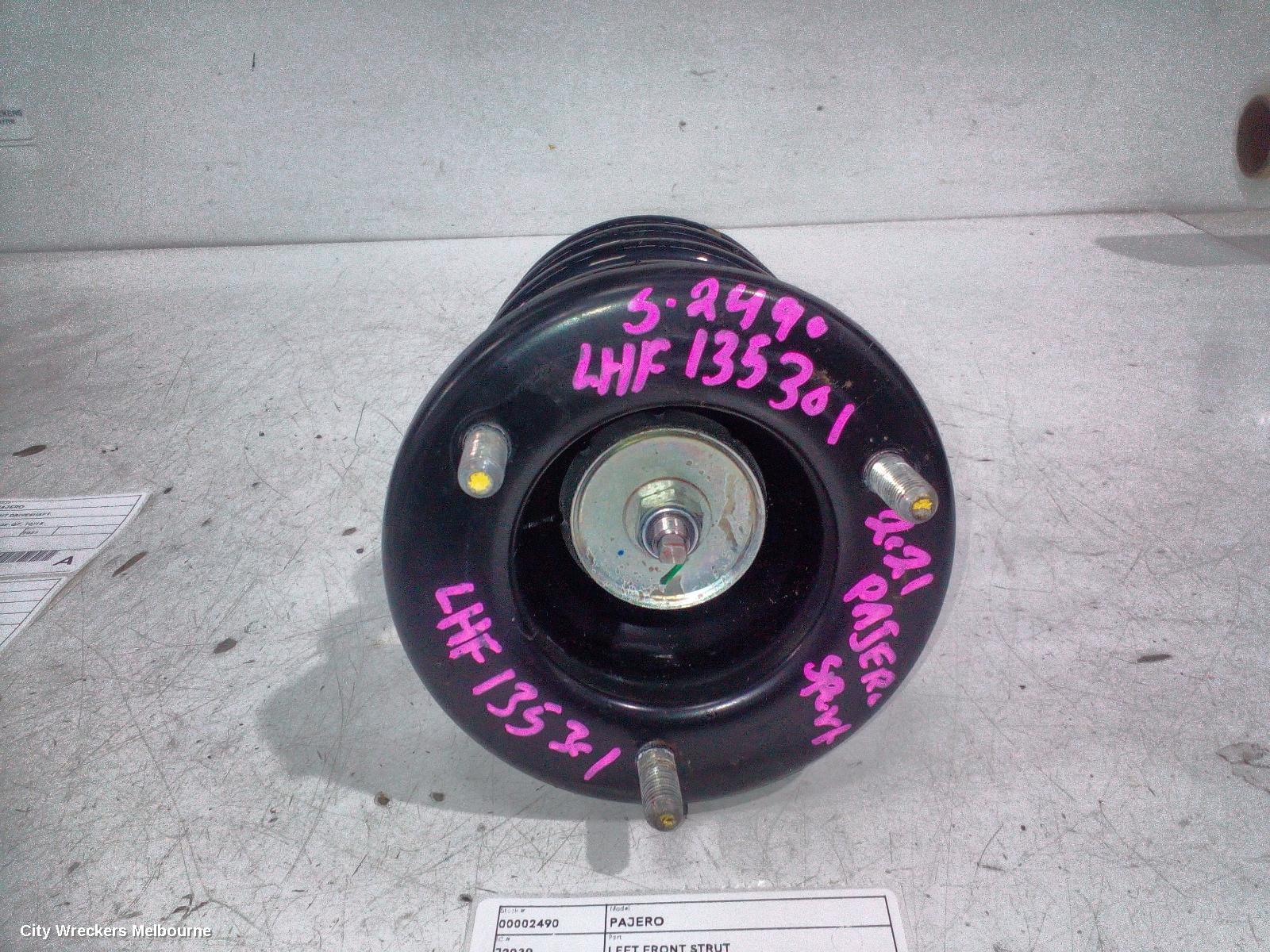 MITSUBISHI PAJERO LEFT FRONT STRUT, PAJERO SPORT, QE-QF, 10/2015 ONWARDS - Image 1