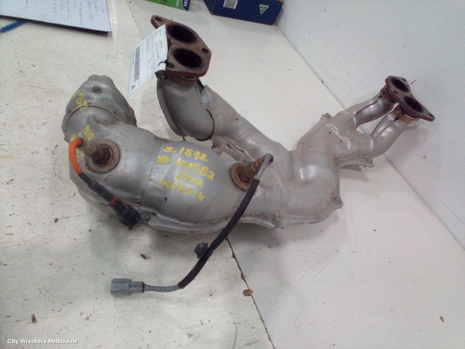 SUBARU OUTBACK CATALYTIC CONVERTER, MANIFOLD-CAT TYPE, 2.5, PETROL, 6TH GEN, 08/2014 - 12/2020 - Image 3