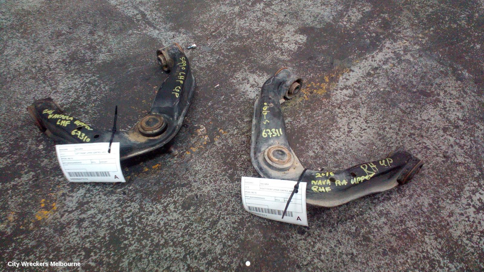 NISSAN NAVARA RIGHT FRONT UPPER CONTROL ARM, NP300, 05/2015 - 12/2020 - Image 2