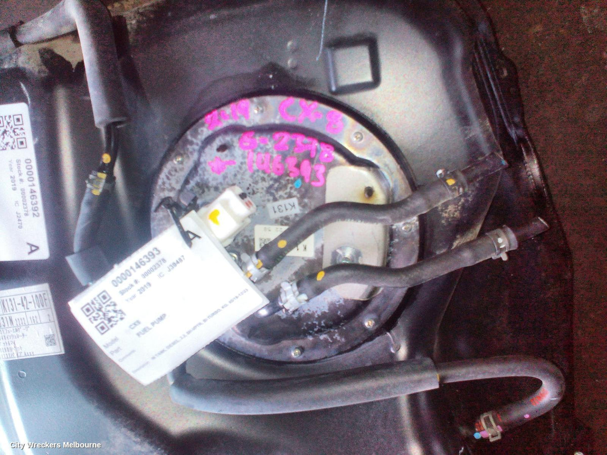 MAZDA CX8 FUEL PUMP, IN TANK, DIESEL, 2.2, SH-VPTR, BI-TURBO, KG, 05/2018 - 12/2023 - Image 2