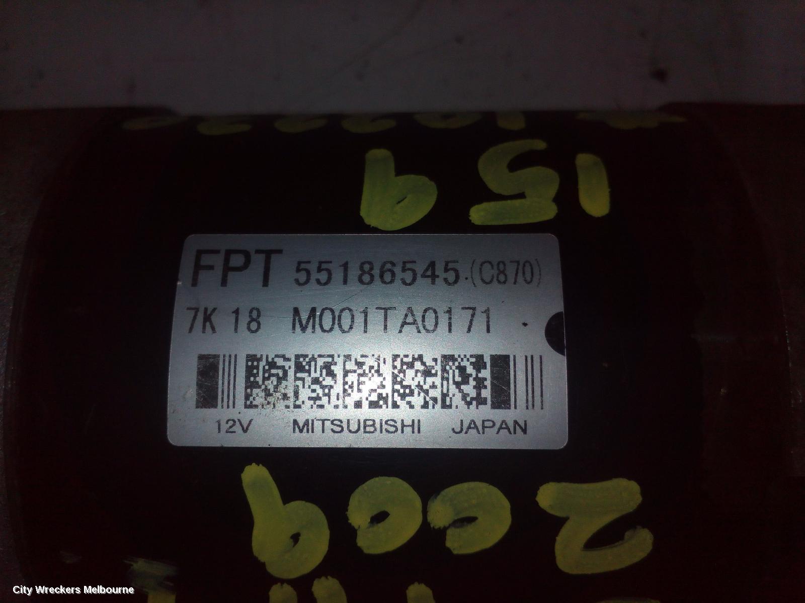 ALFA ROMEO 159 STARTER, DIESEL, 2.4, AUTO T/M, MITSUBISHI BRAND, 06/2006 - 12/2011 - Image 3