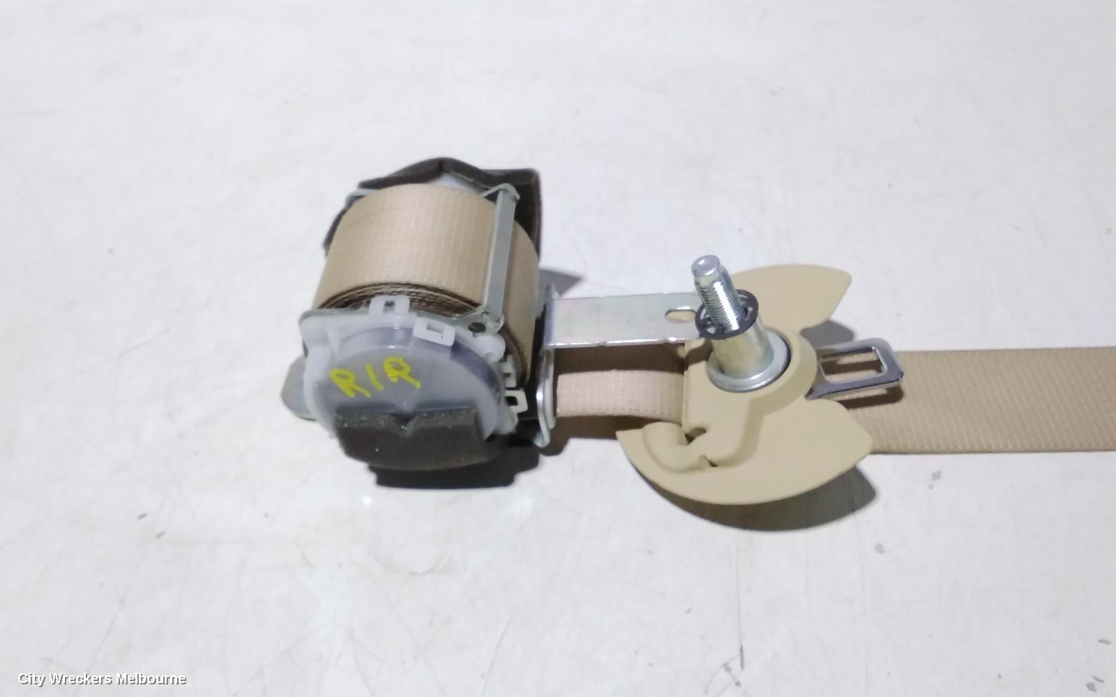 TOYOTA KLUGER SEATBELT/STALK, RH REAR 2ND ROW, SEAT BELT ONLY, GSU50-GSU55, 12/2013 - 02/2021 - Image 2