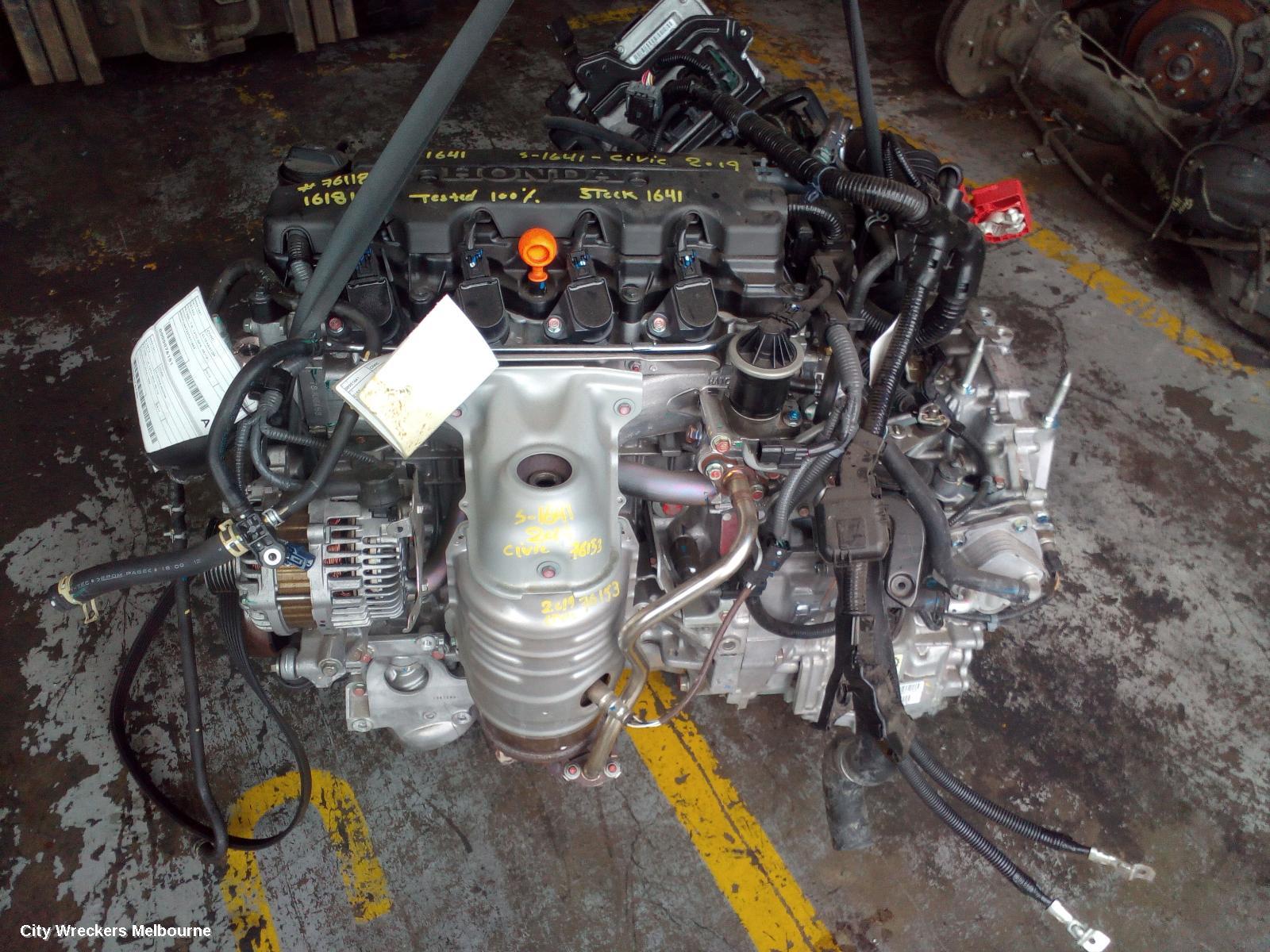 HONDA CIVIC ENGINE, PETROL, 1.8, 10TH GEN, 05/2016 ONWARDS - Image 3
