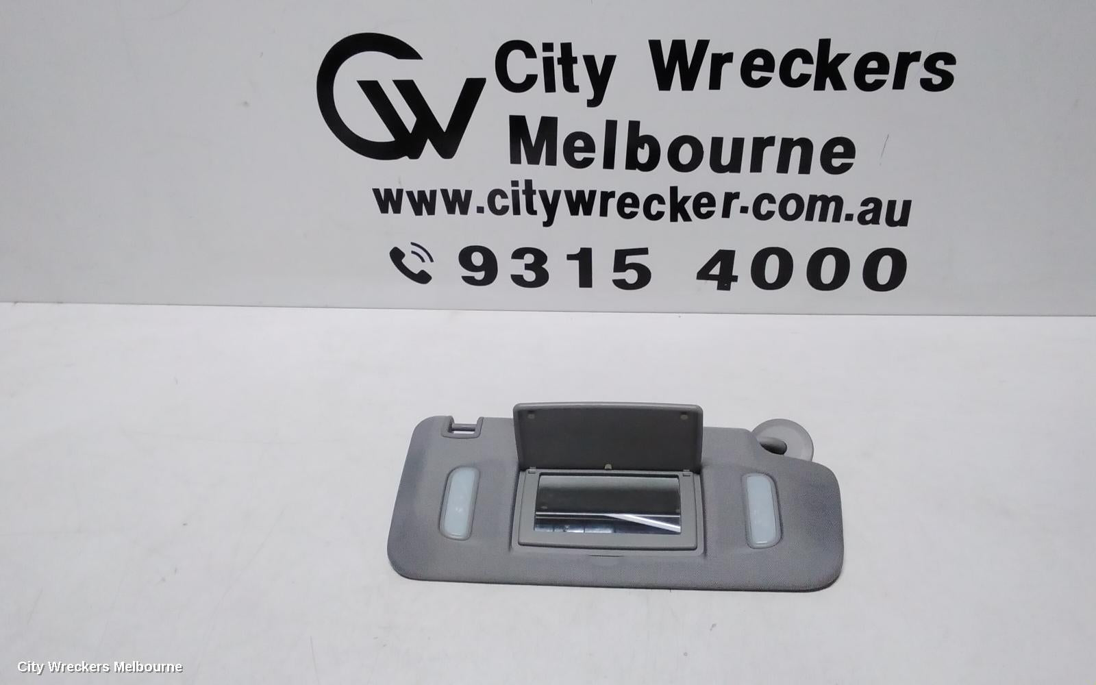 HOLDEN TRAX SUNVISOR, TJ SERIES, RH SIDE, 08/2013 - 12/2020 - Image 1