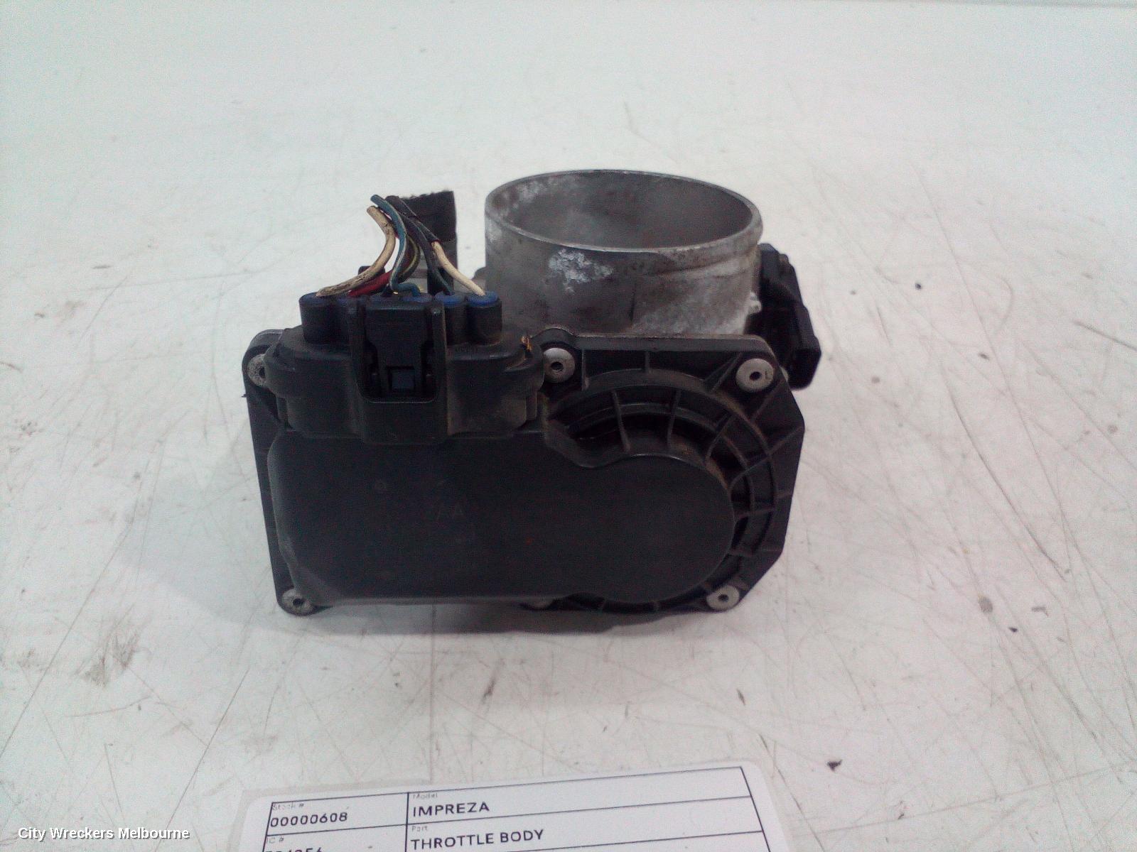 SUBARU IMPREZA THROTTLE BODY, 2.5, EJ255, WRX, G3, 04/2007 - 12/2013 - Image 1